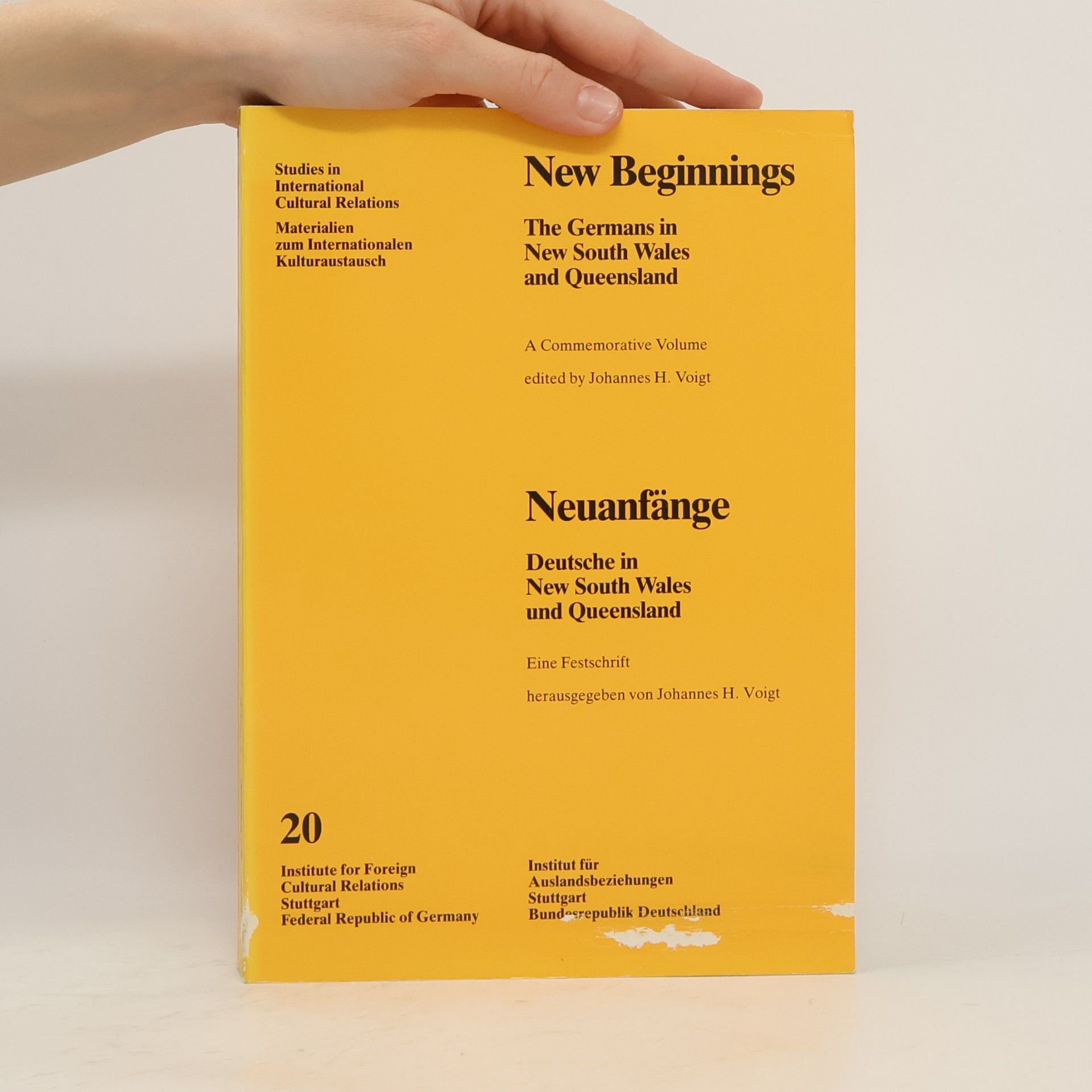 Nikolaus Klein MIK 20. New Beginnings