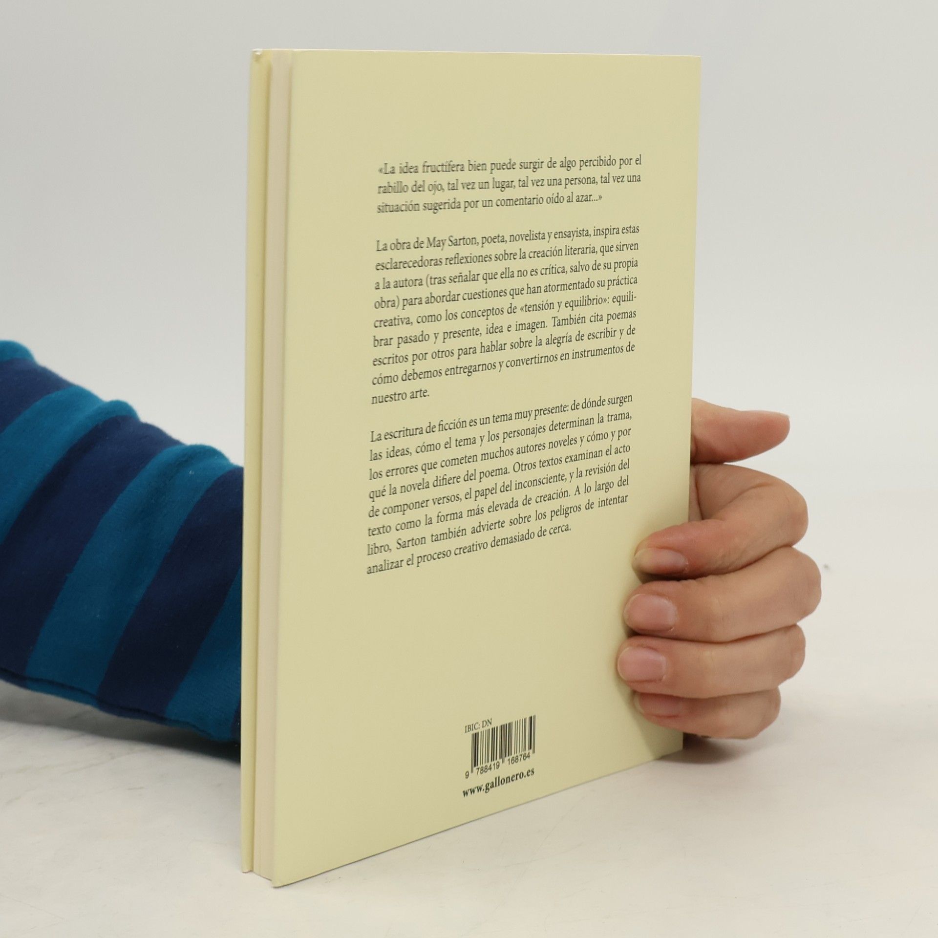 May Sarton Narrativas - 105: Sobre la escritura
