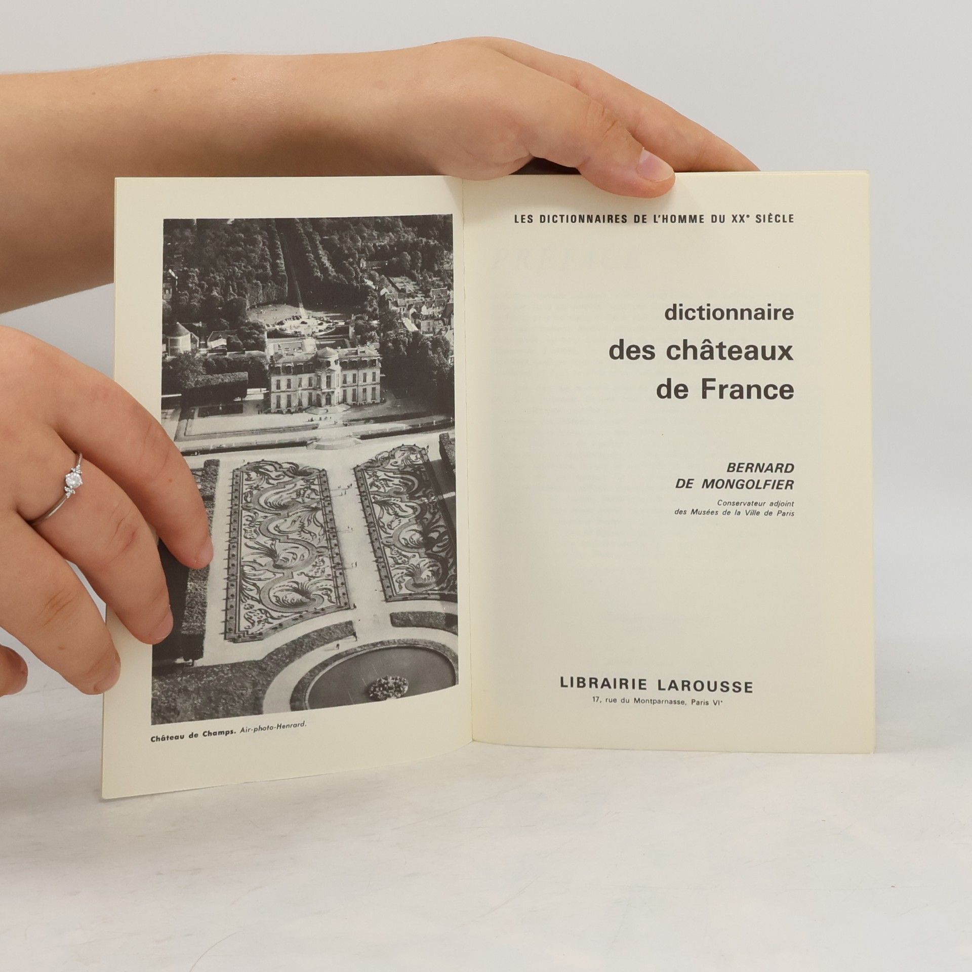 Bernard de Montgolfier Dictionnaire des châteaux de France