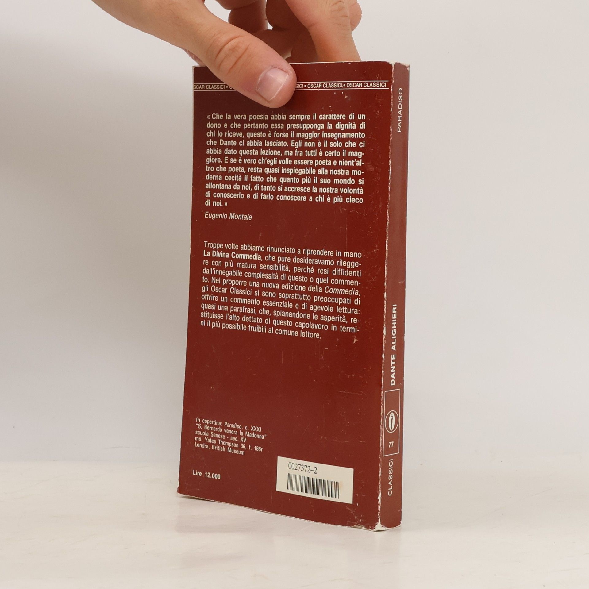 Dante Alighieri La Divina Commedia