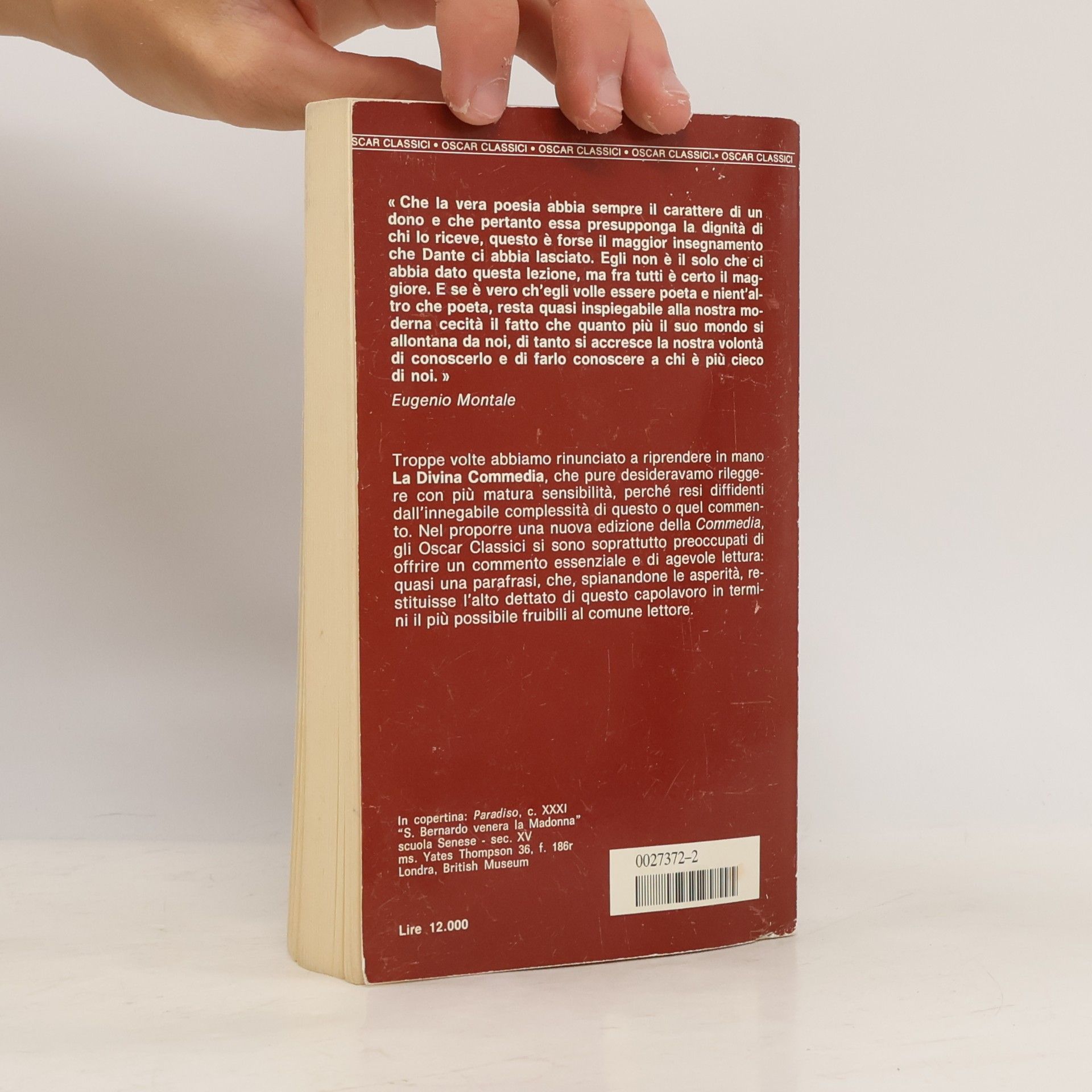 Dante Alighieri La Divina Commedia