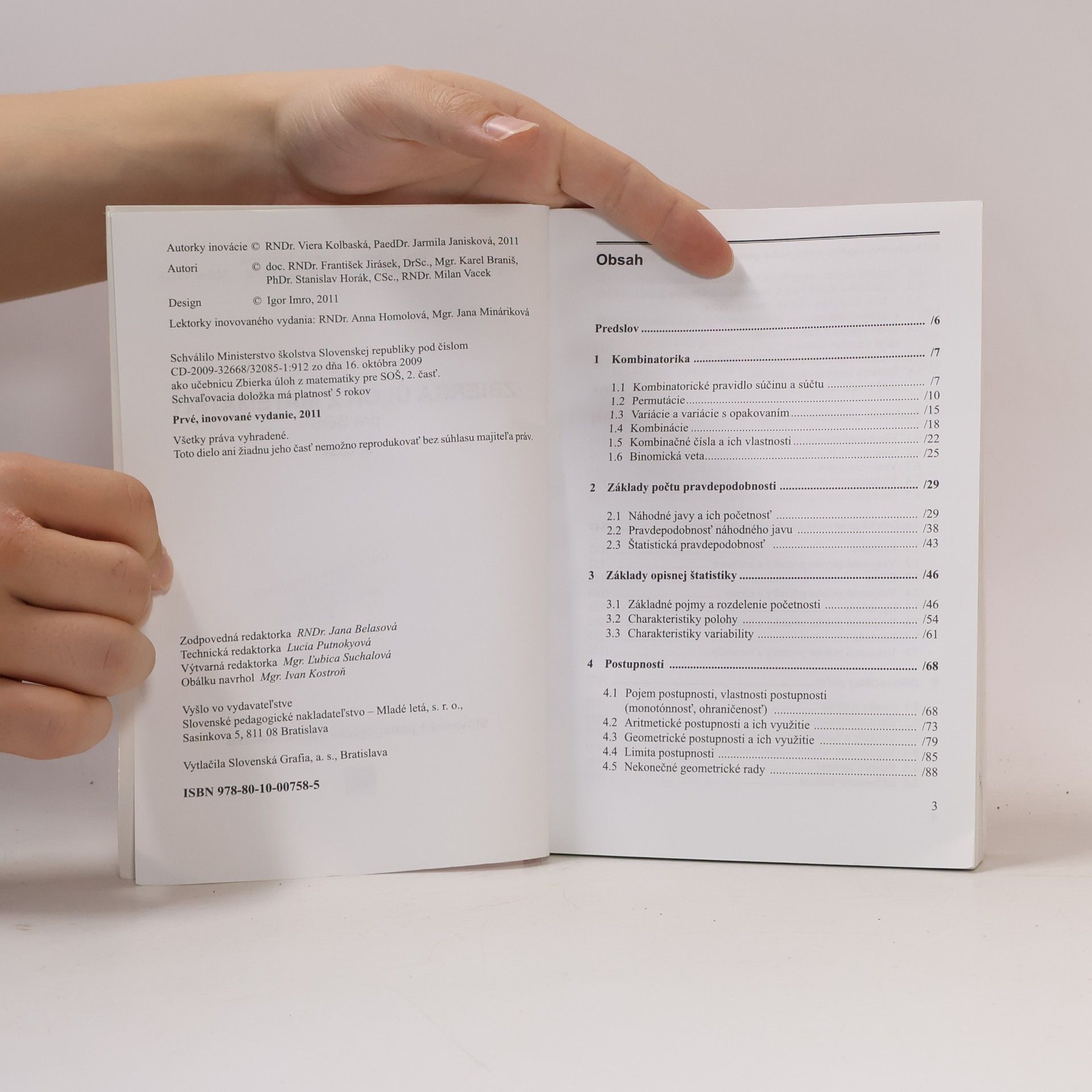 Viera Kolbaská Zbierka úloh z matematiky pre stredné odborné školy 2. časť