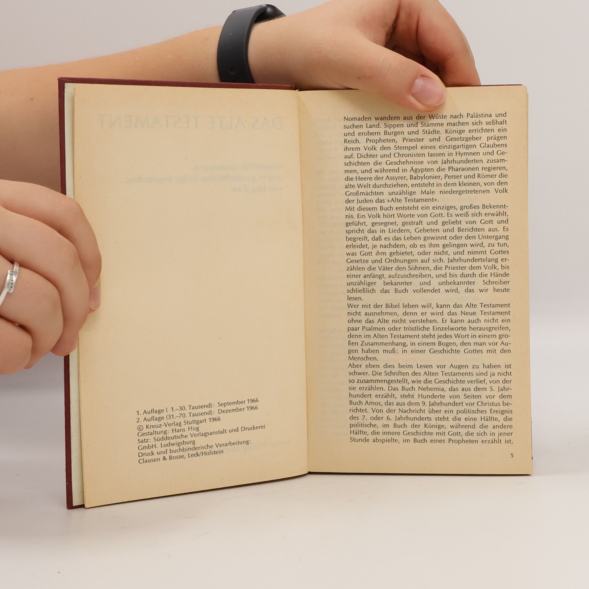 Various authors Das alte Testament