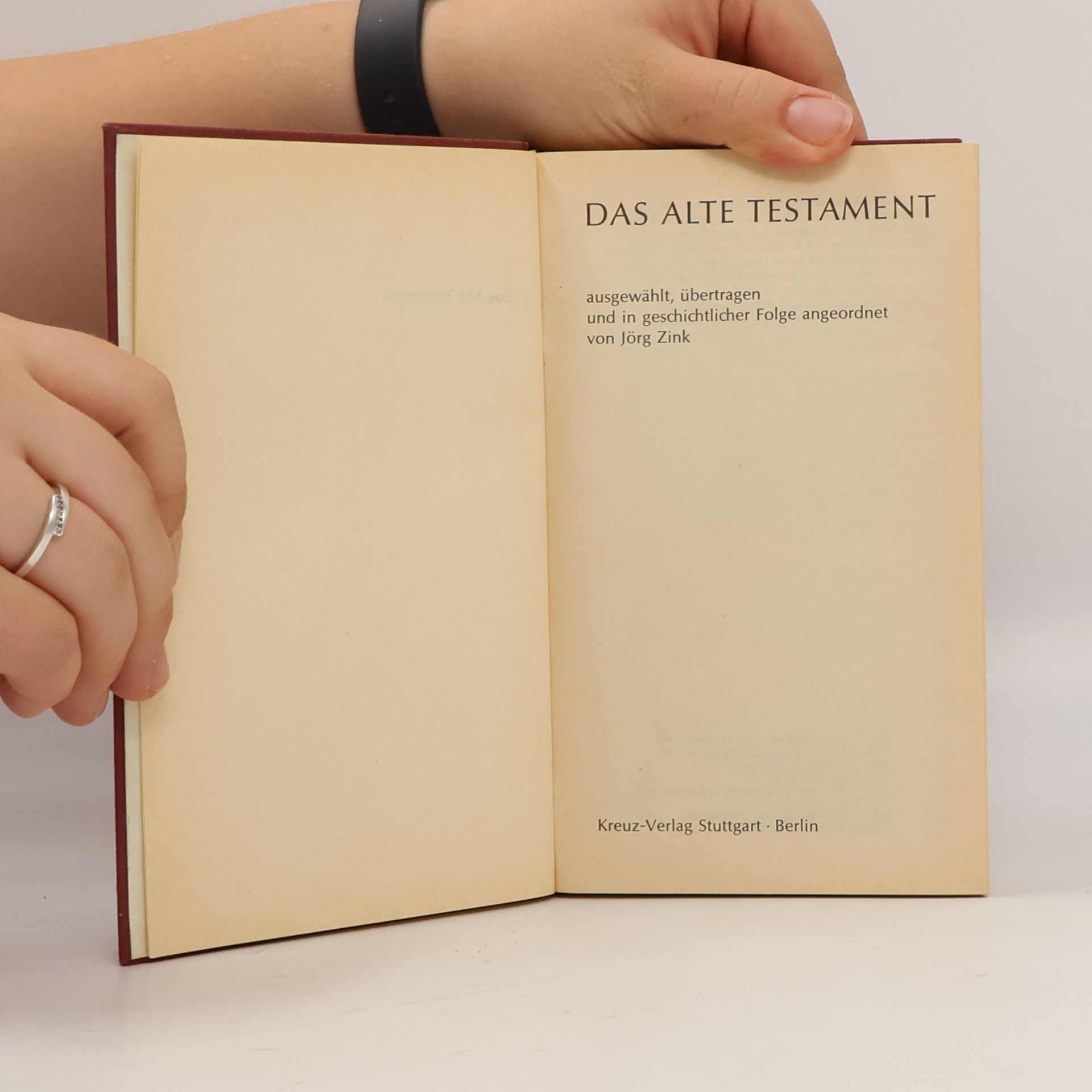 Various authors Das alte Testament