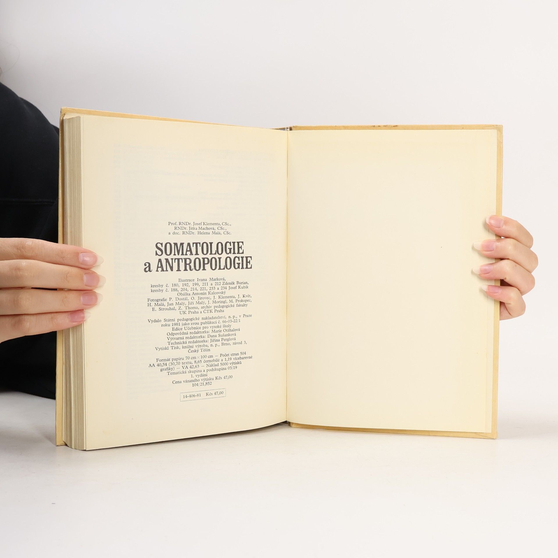 Josef Klementa Somatologie a antropologie
