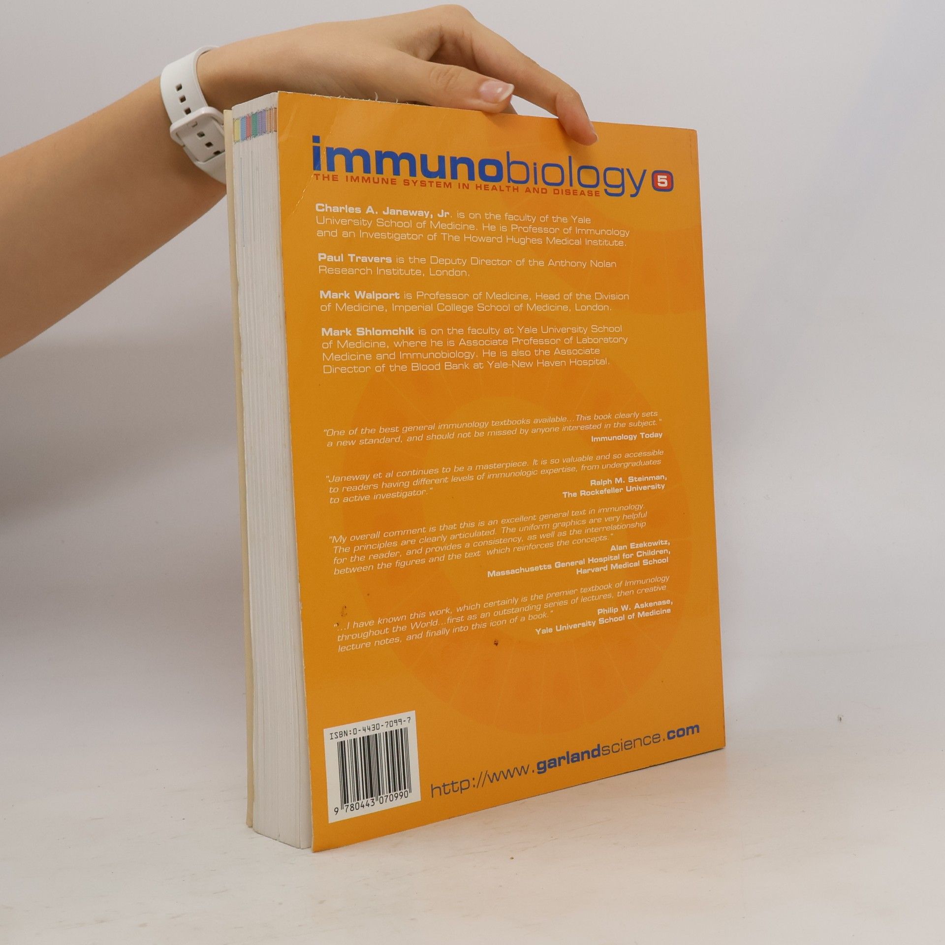 Charles Janeway Immunobiology International Student Edition - Fifth Edition