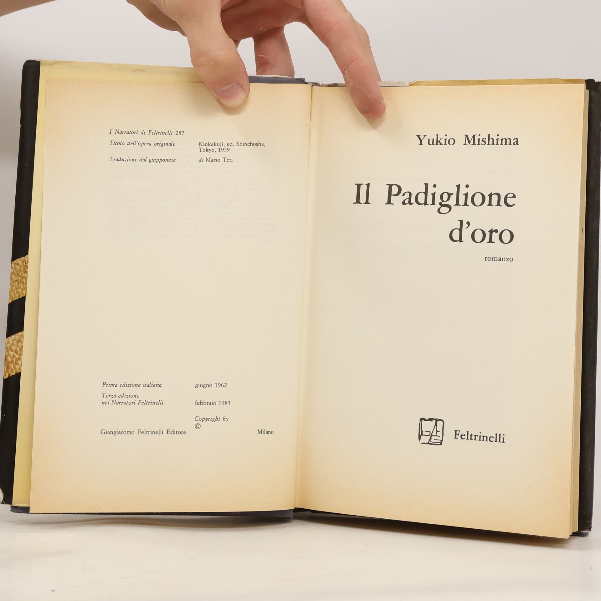 Yukio Mishima Il padiglione d'oro
