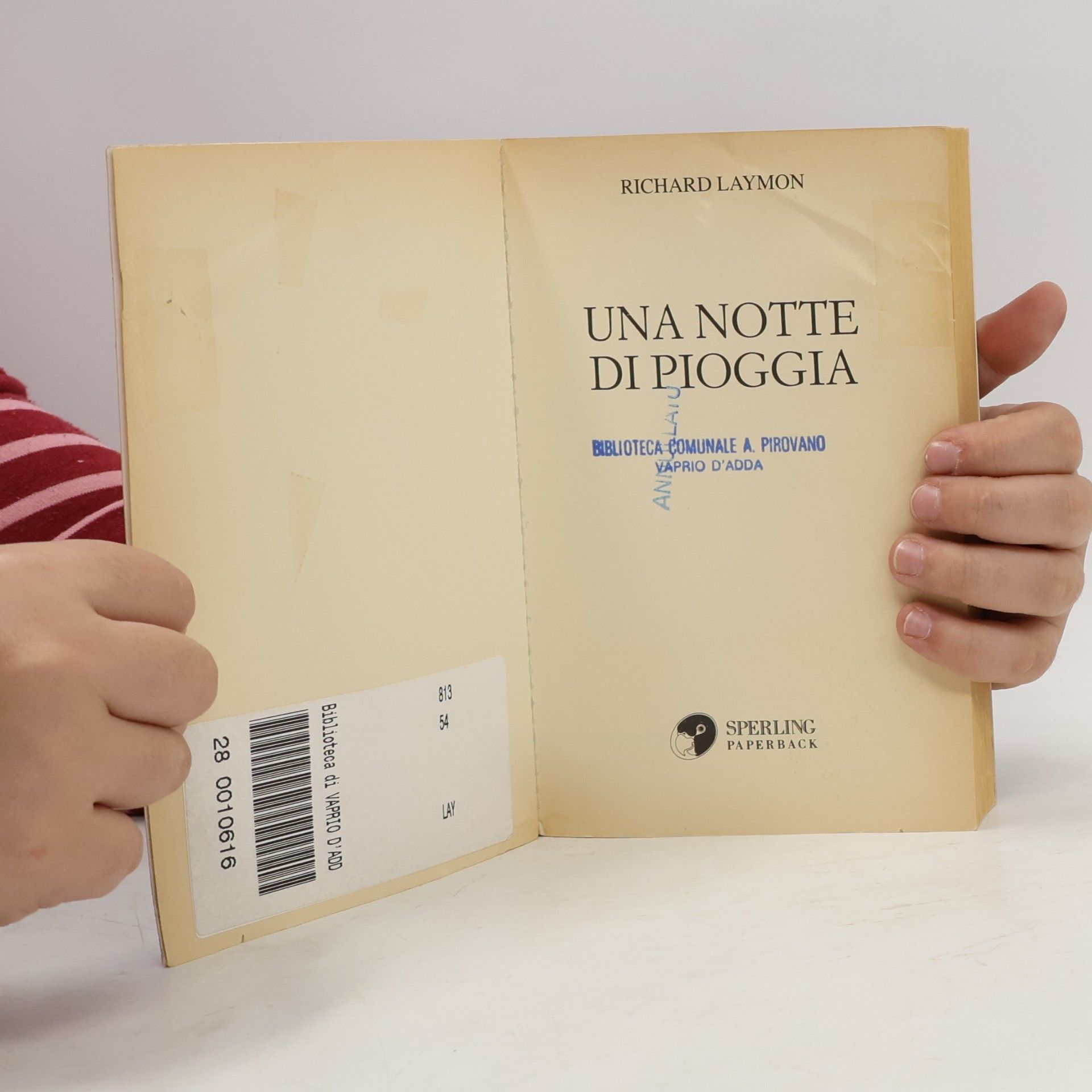 Richard Laymon Una notte di pioggia
