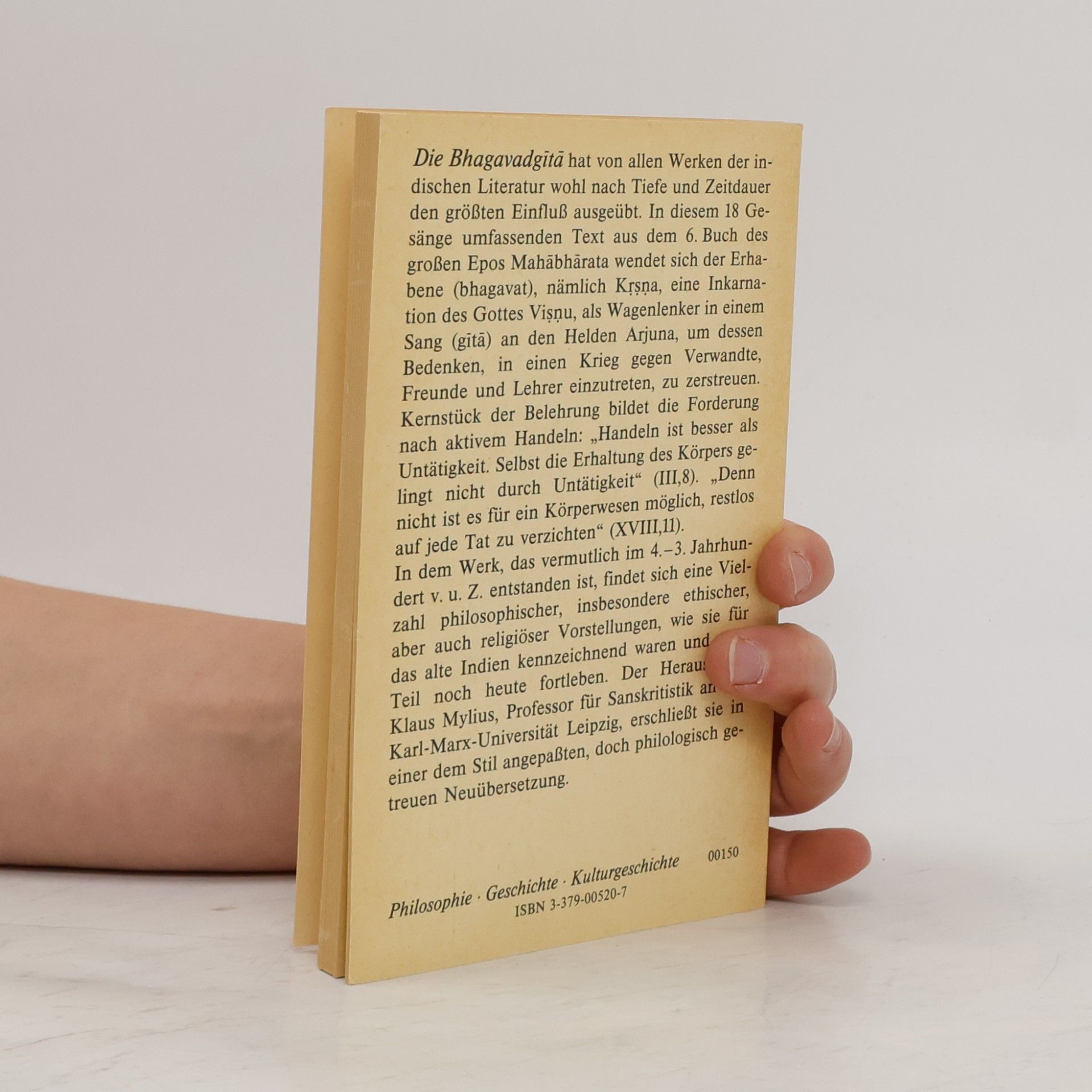 Klaus Mylius Universal Bibliothek - 814: Die Bhagavadgîtâ