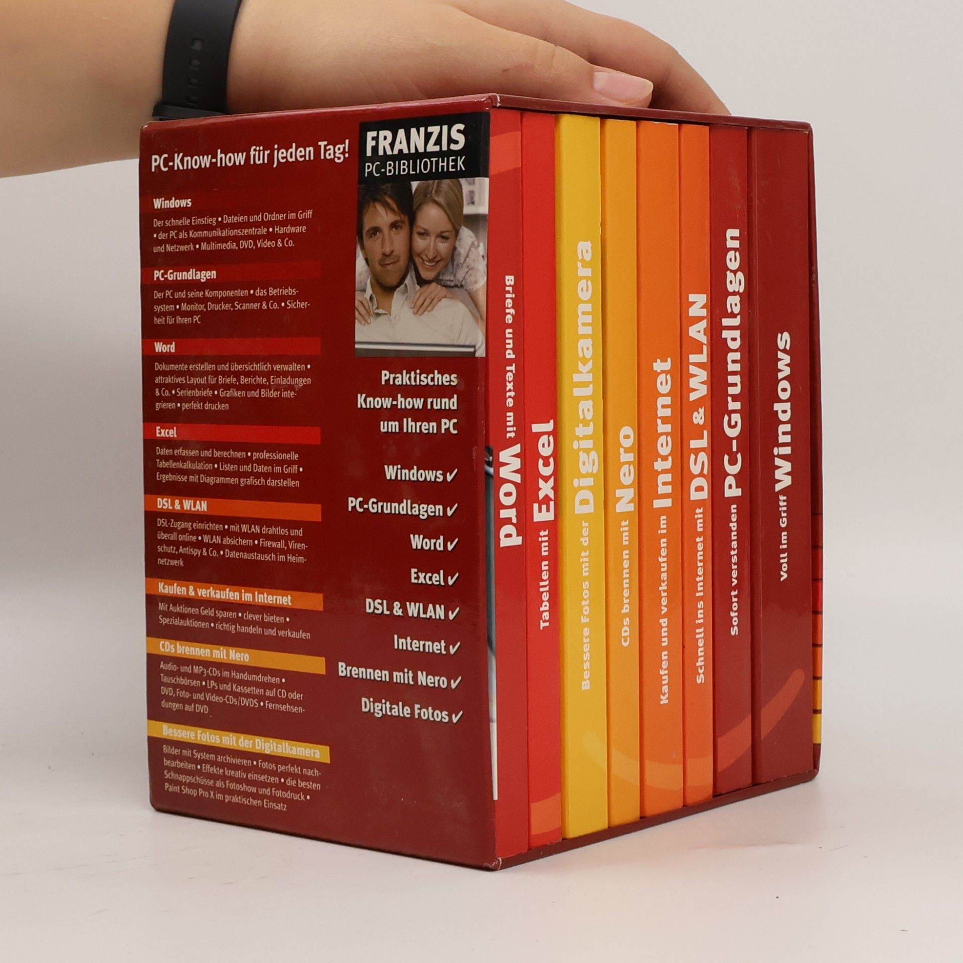 Various authors Franzis PC-Bibliothek 8 Bde.