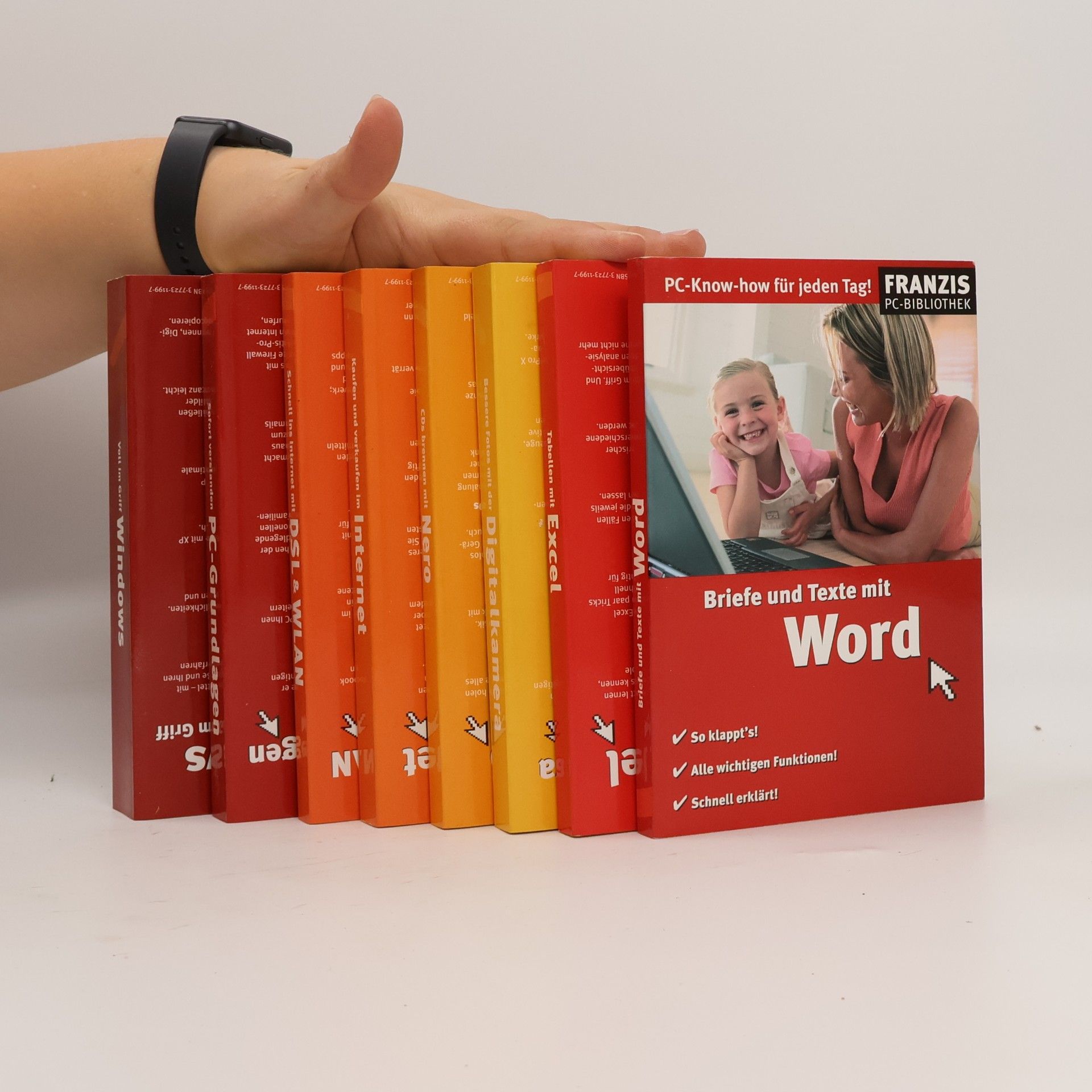Various authors Franzis PC-Bibliothek 8 Bde.