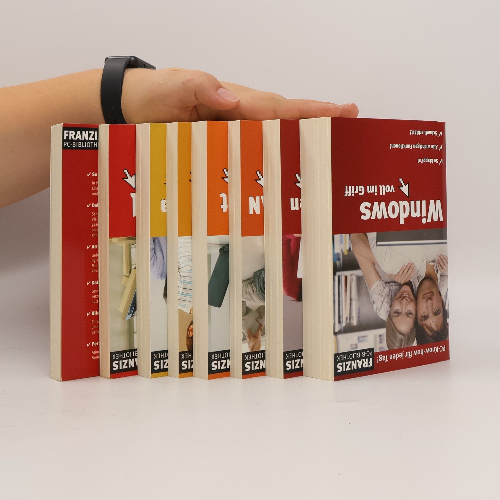 Various authors Franzis PC-Bibliothek 8 Bde.
