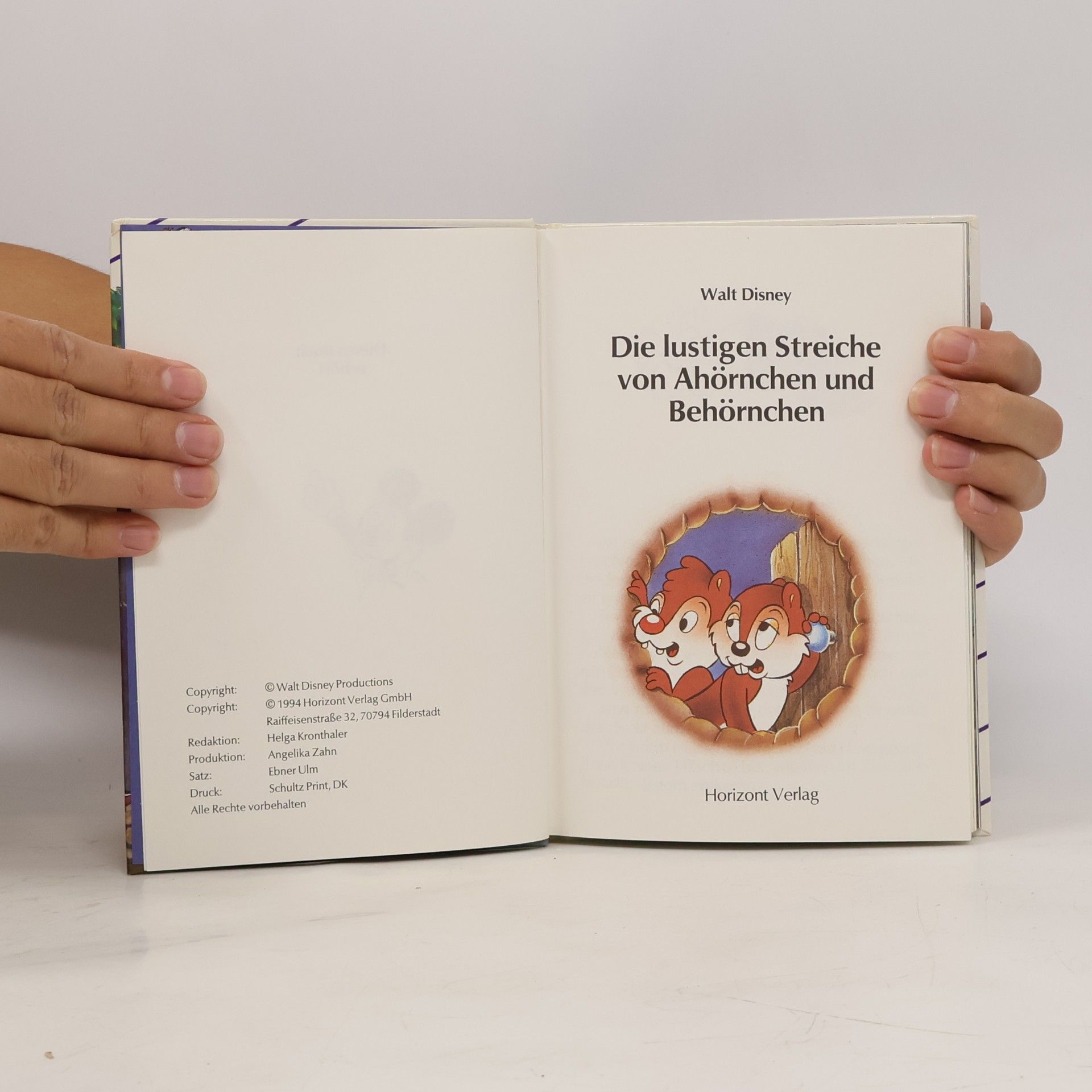Various authors Die Lustigen Streiche von Ahörnchen und Behörnchen