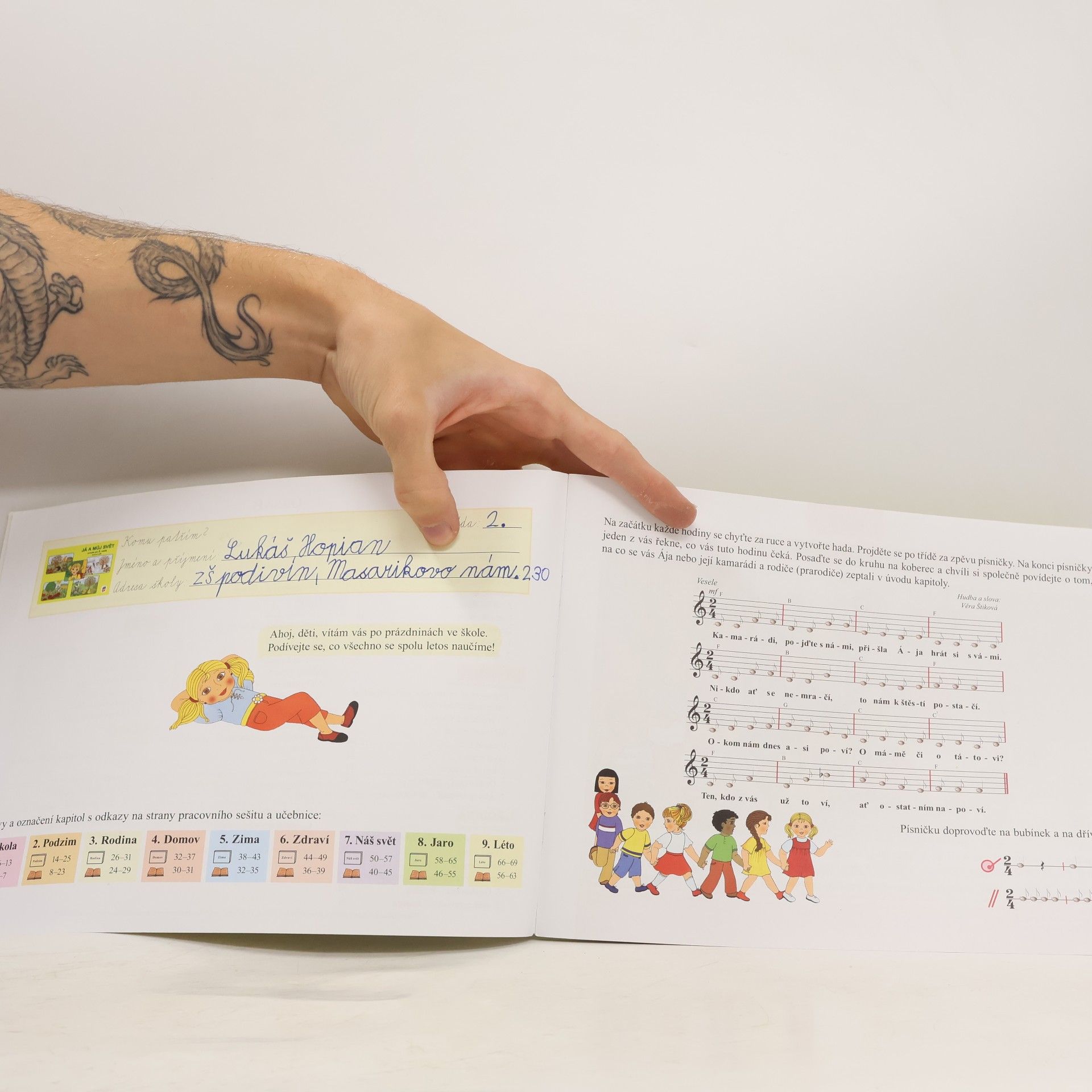 Collectif d'auteurs Já a můj svět : prvouka pro 2. ročník : pracovní sešit