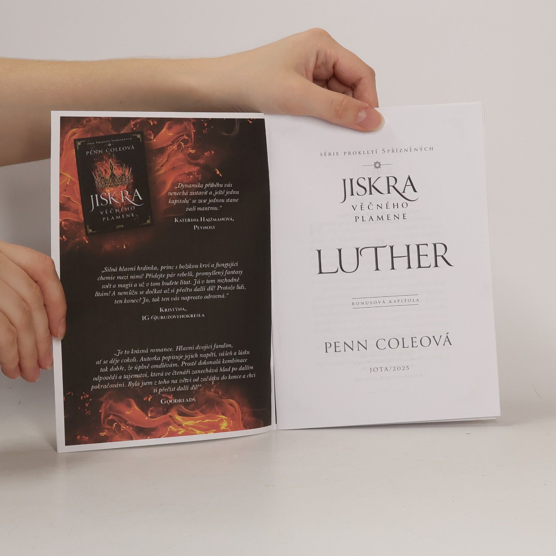 Penn Cole Luther. Jiskra věčného plamene