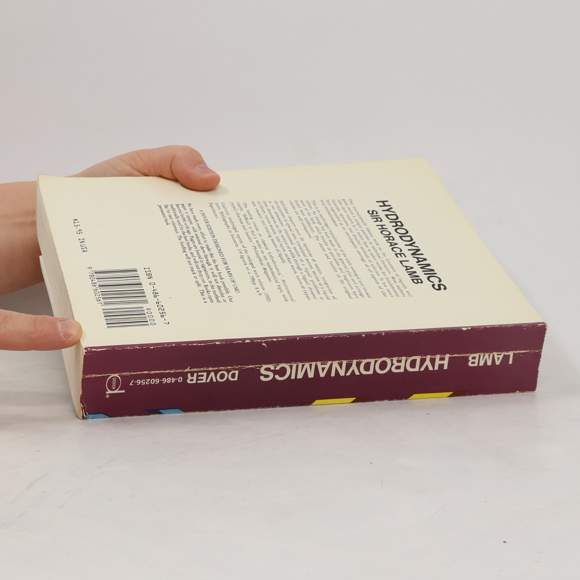 Sir Horace Lamb Dover Books on Physics: Hydrodynamics