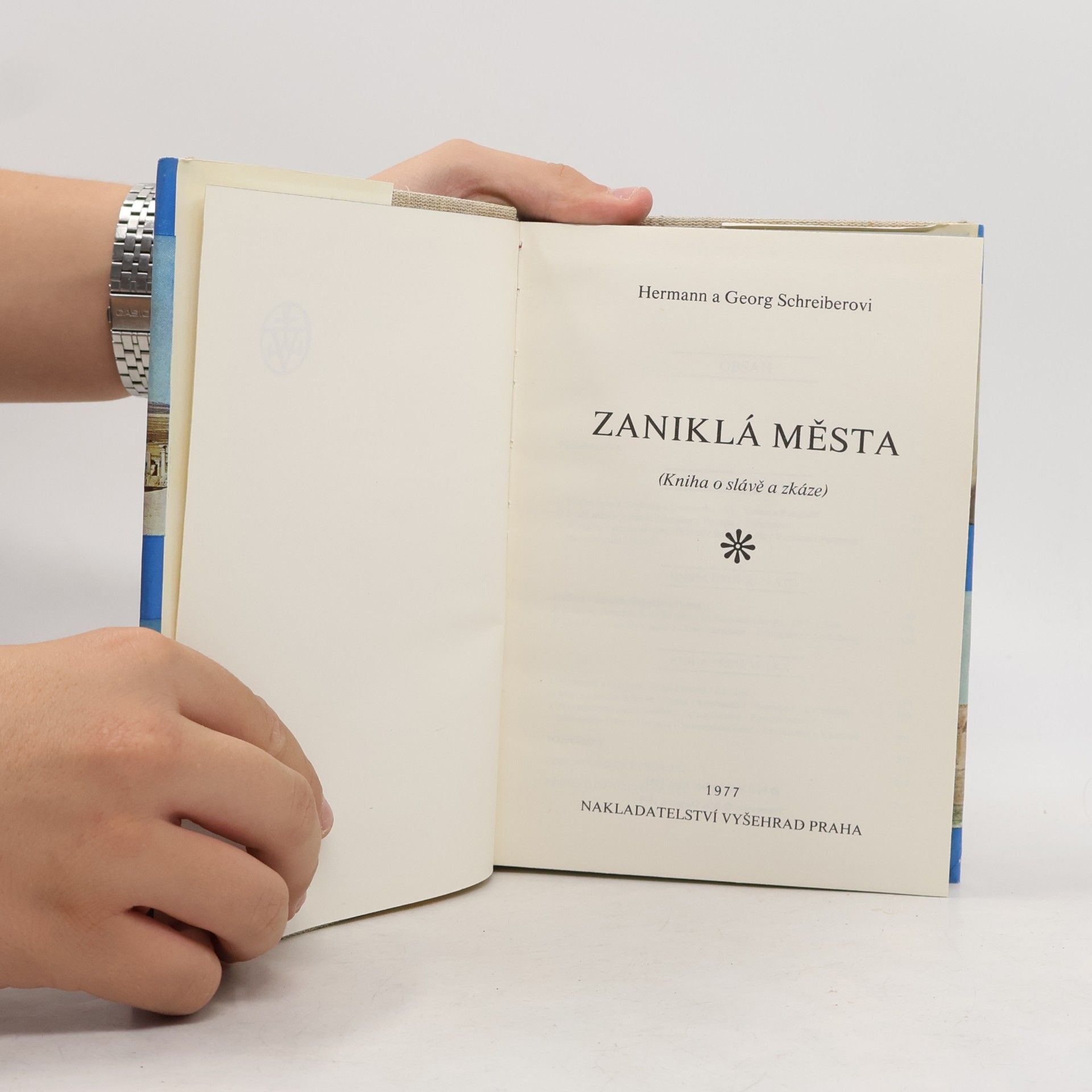 Hermann Schreiber Zaniklá města