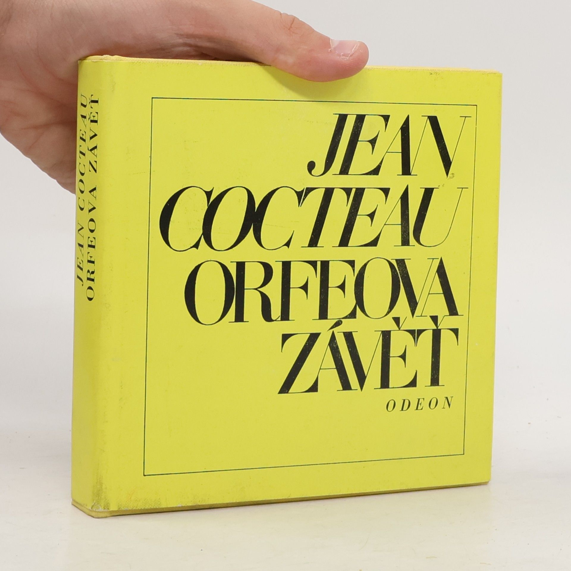 Jean Cocteau Orfeova závěť