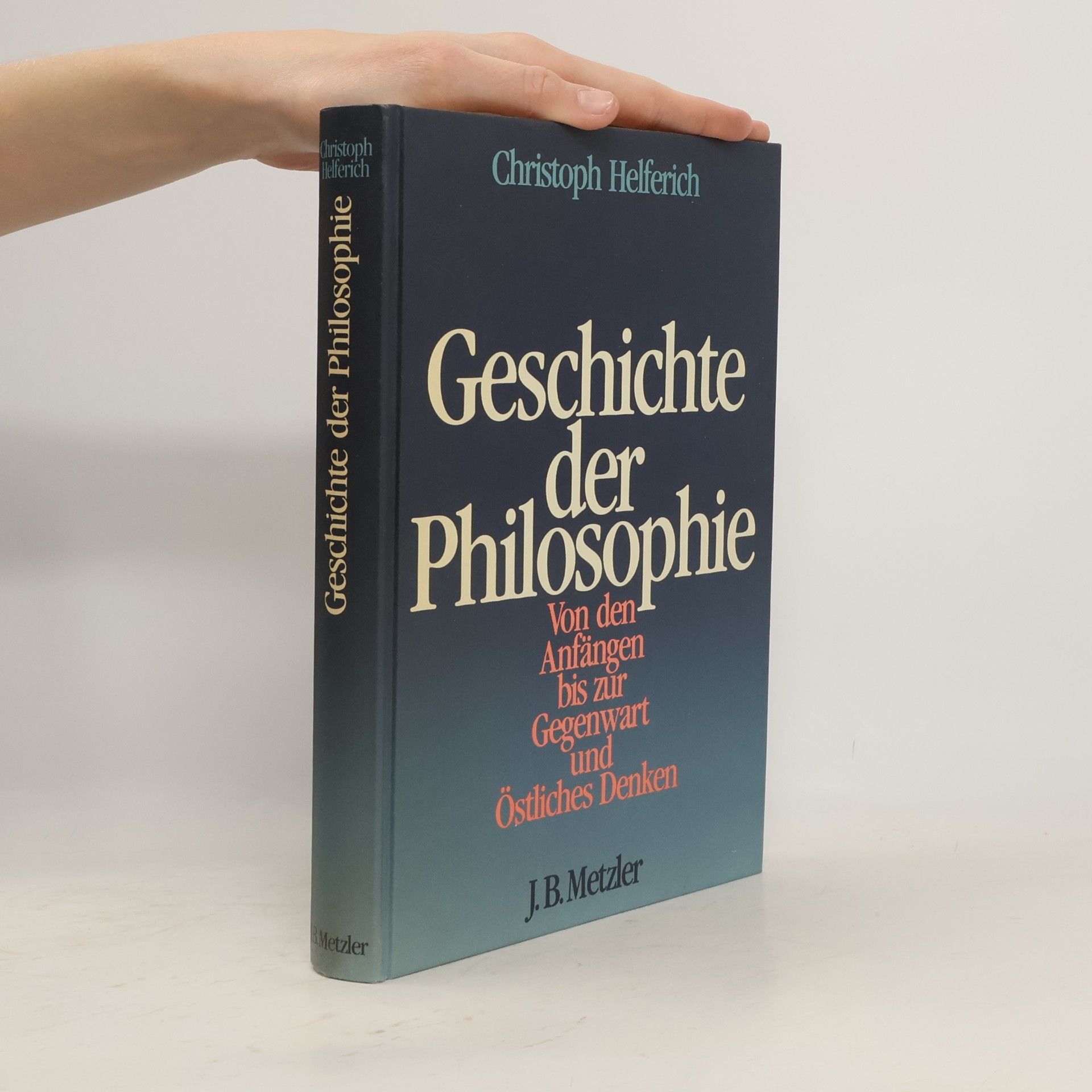 Christoph Helferich Geschichte der Philosophie