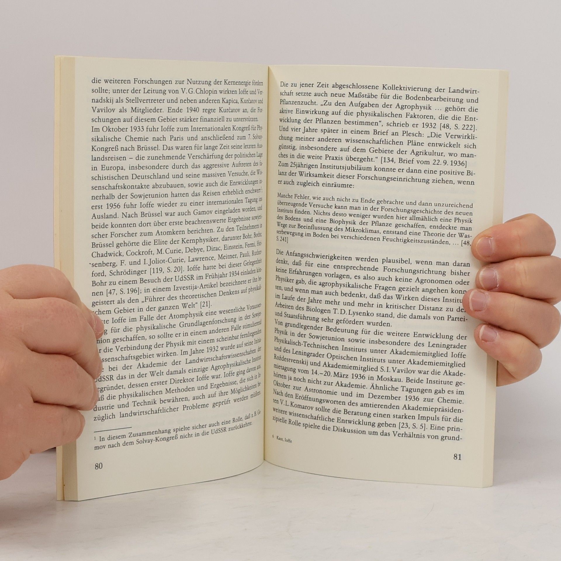 Horst Kant Biographien hervorragender Naturwissenschaftler, Techniker und Mediziner - 96: Abram Fedorovič Ioffe