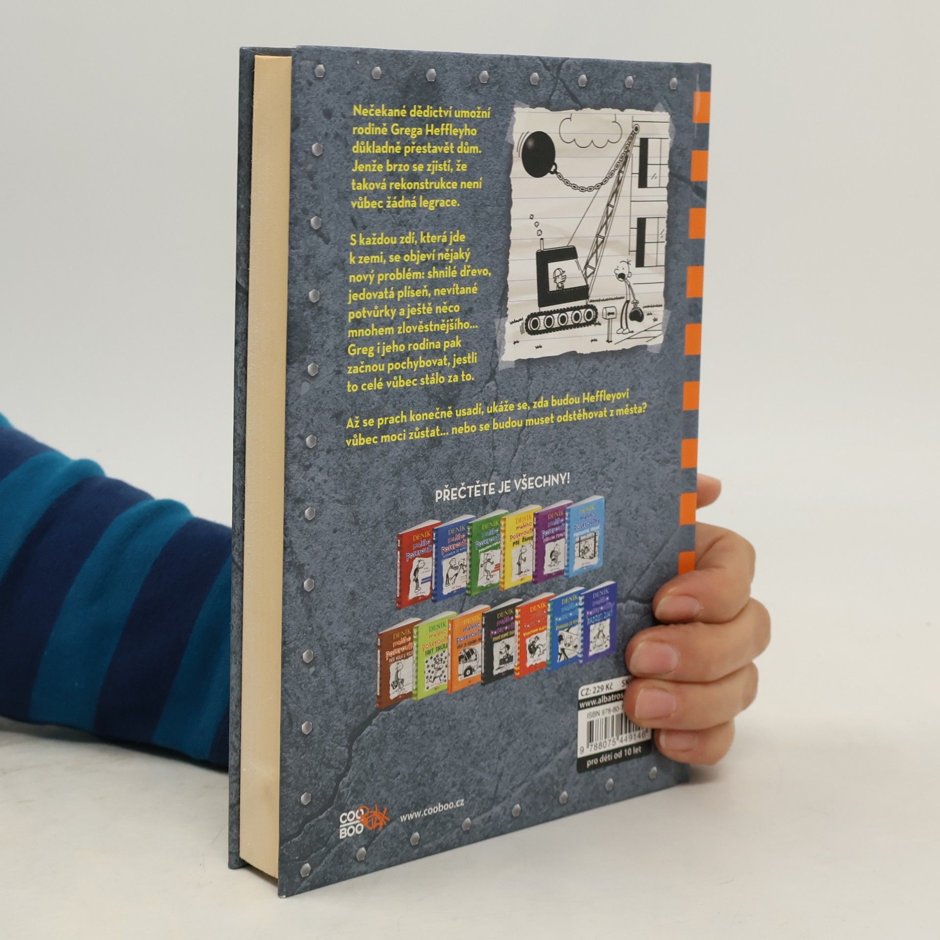 Jeff Kinney Deník malého poseroutky 14. Na spadnutí