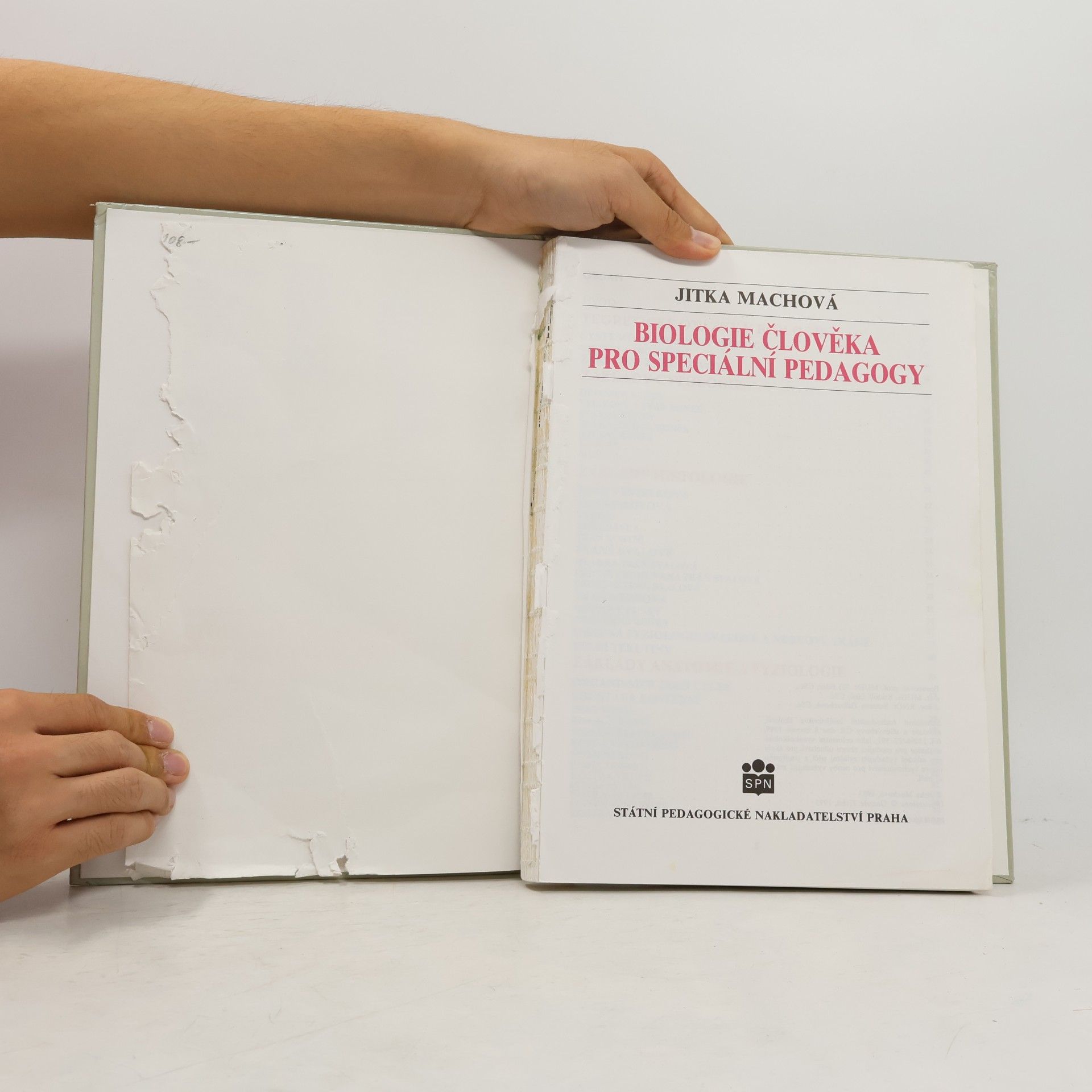 Jitka Machová Biologie člověka pro speciální pedagogy