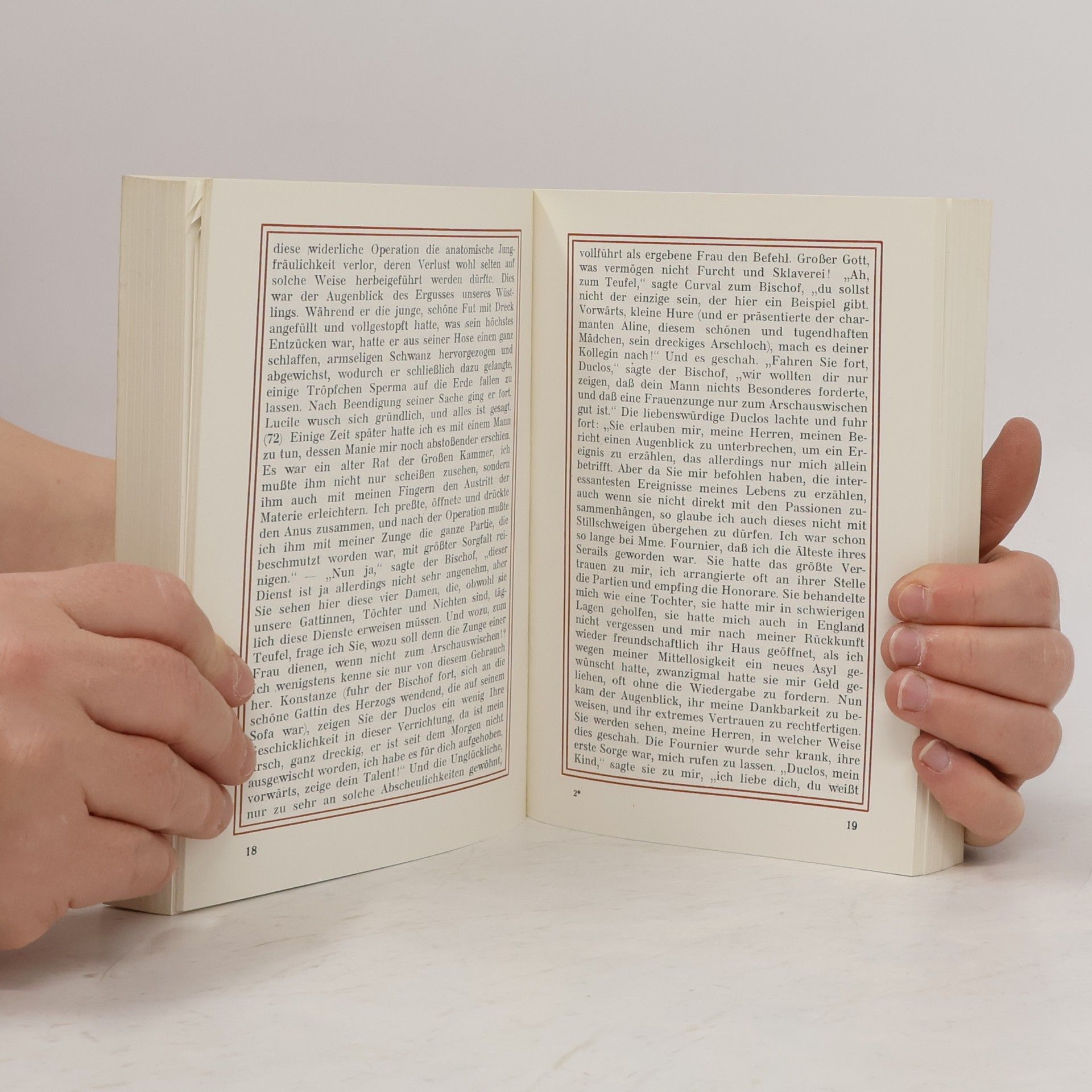 Donatien Alphonse François marquis de Sade Die hundertzwanzig Tage von Sodom oder die Schule der Ausschweifung