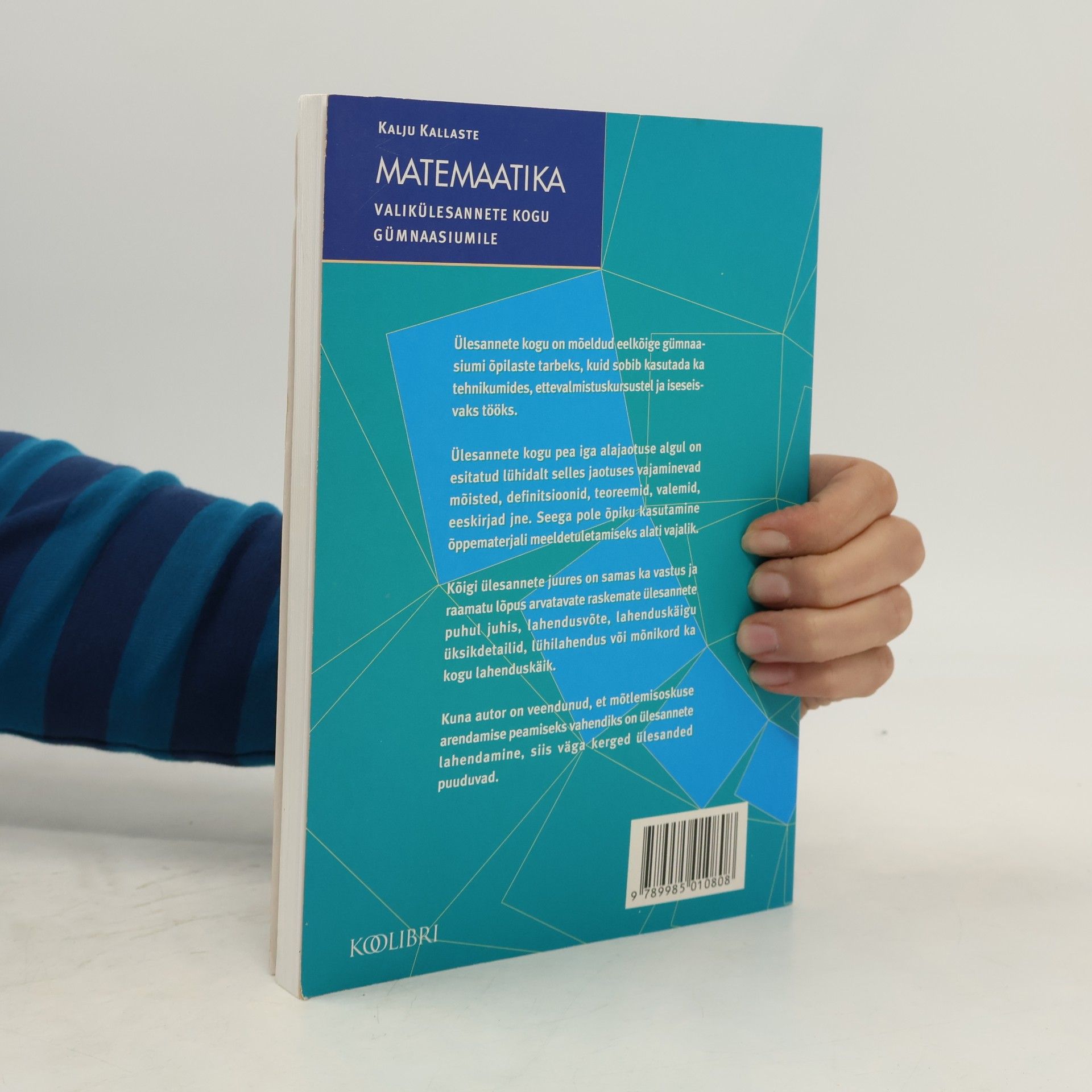 Kalju Kallaste Matemaatika valikülesannete kogu gümnaasiumile