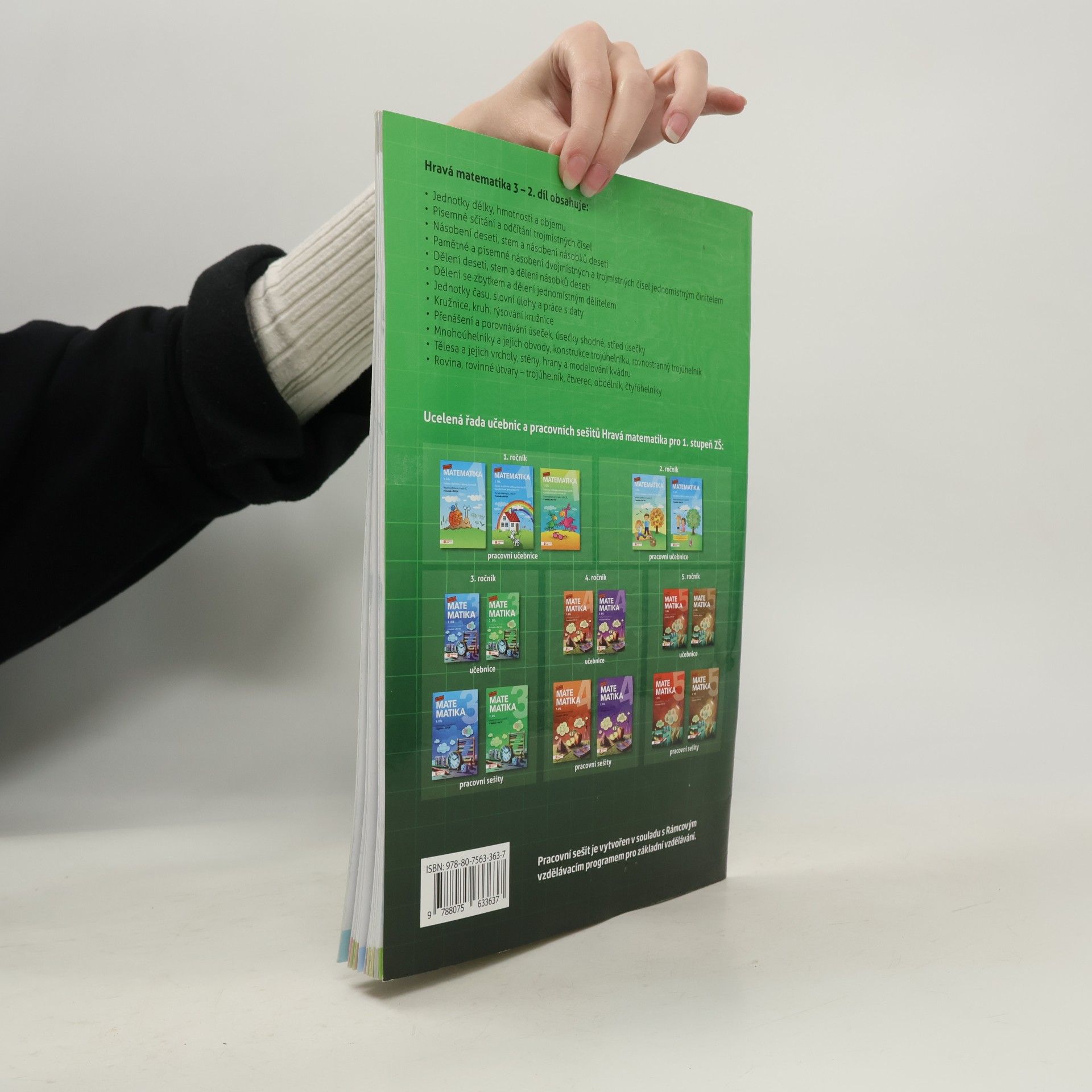 Autorenkollektiv Hravá matematika. Pracovní sešit pro 3. ročník ZŠ. 2. díl