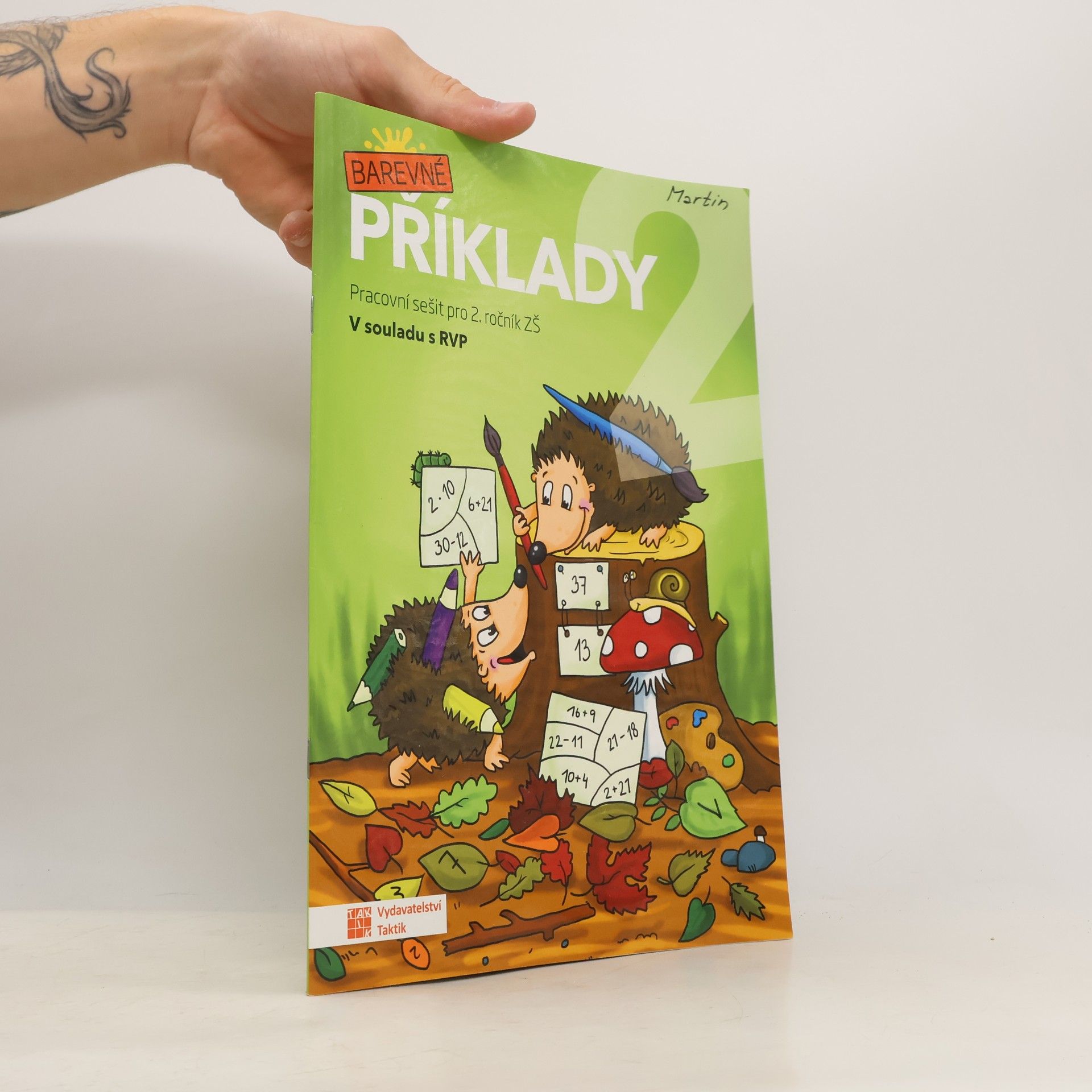 Václav Placák Barevné příklady 2: pracovní sešit pro 2. ročník ZŠ