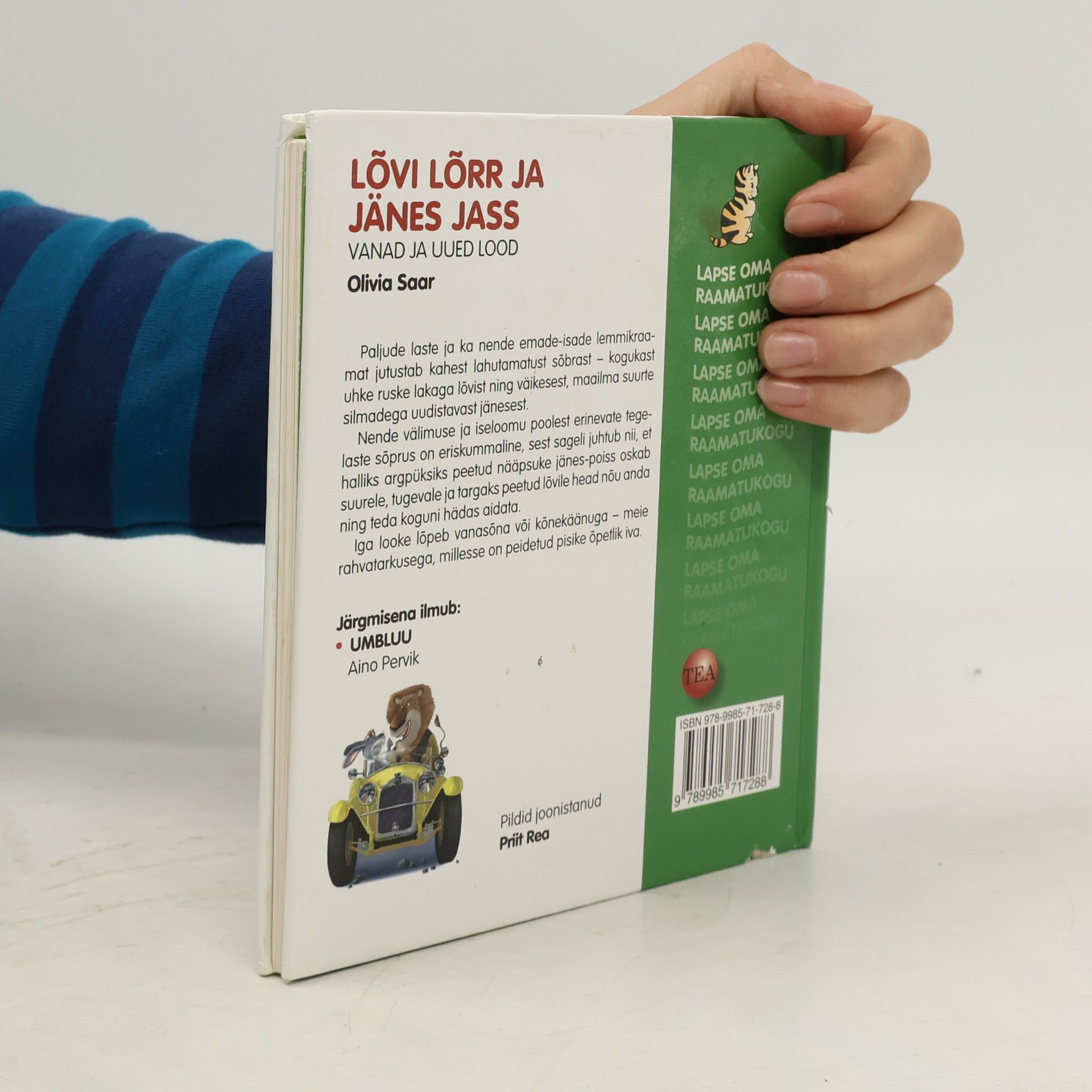 Olivia Saar Lõvi Lõrr ja jänes Jass