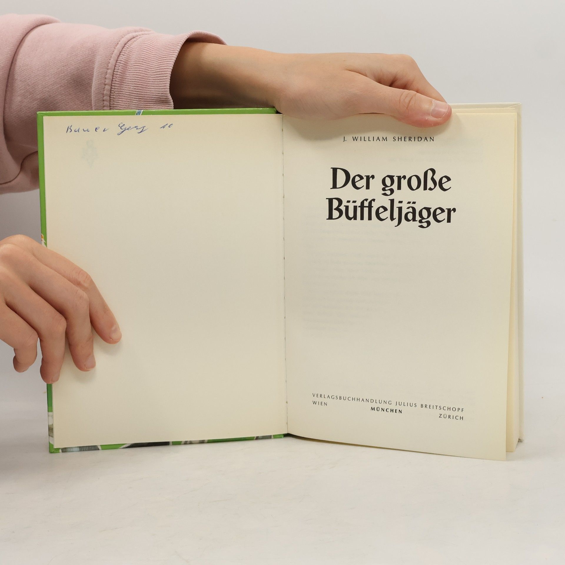 J. W. Sheridan Der grosse Büffeljäger