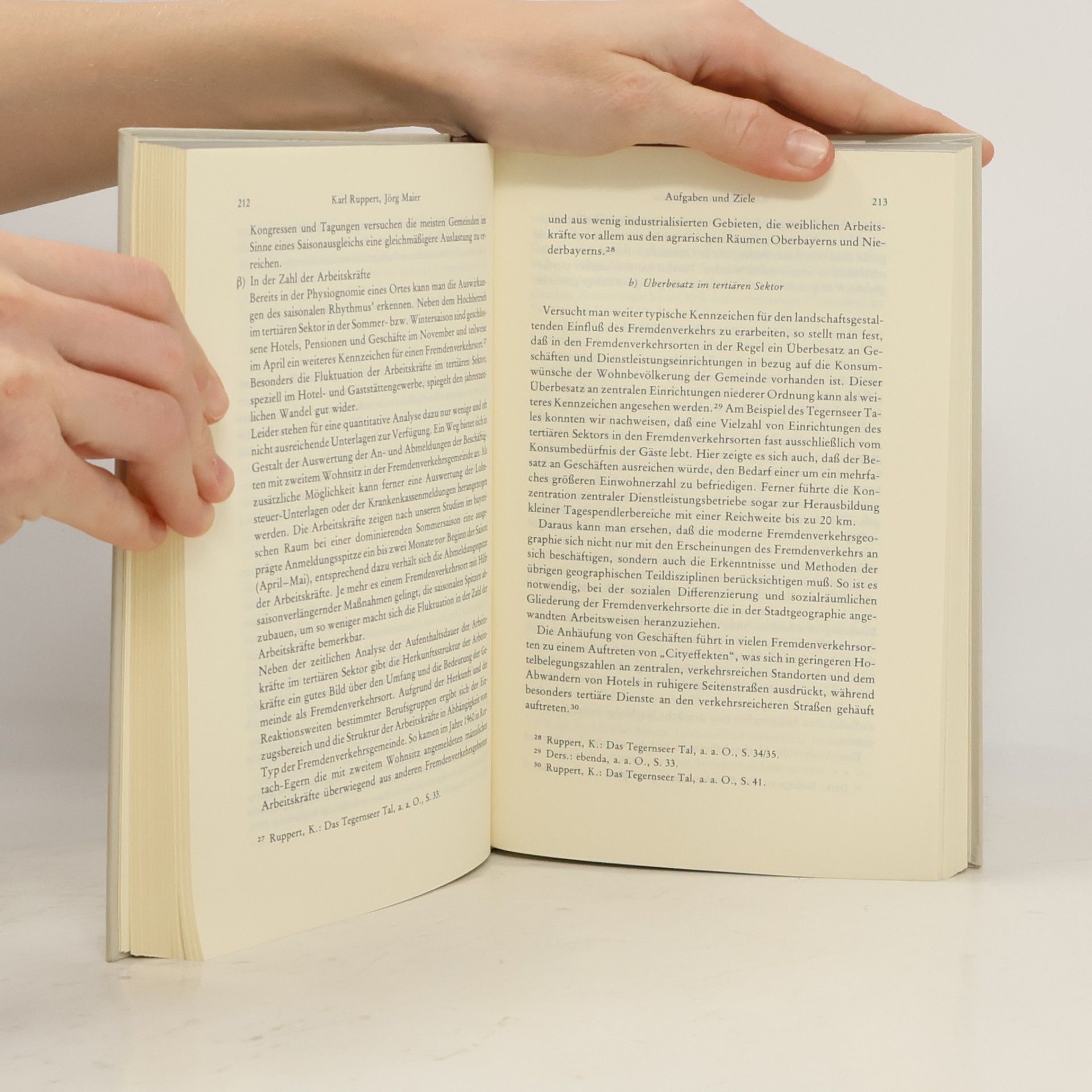 Burkhard Hofmeister Wege der Forschung - 2: Geographie des Freizeit- und Fremdenverkehrs
