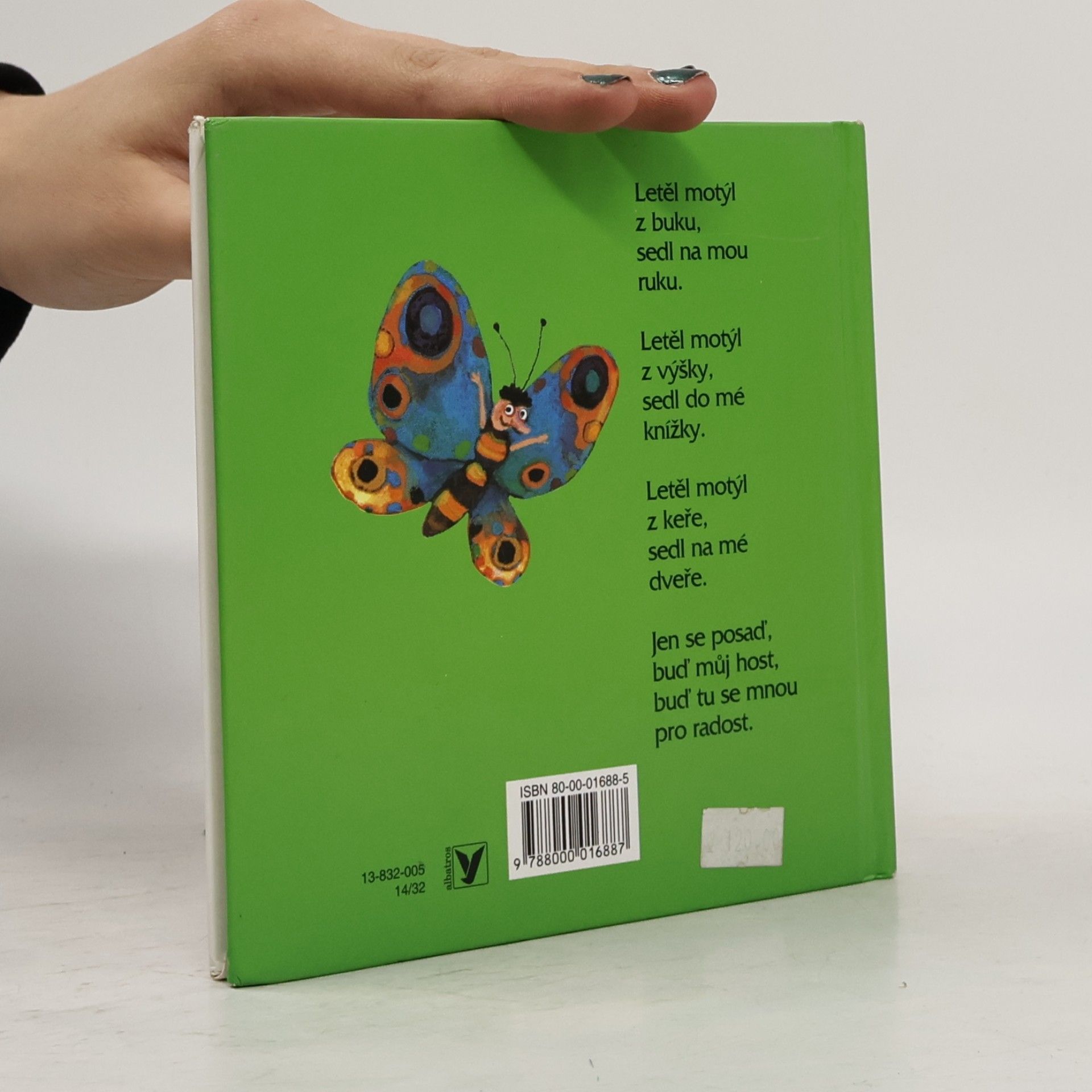 Jiřina Salaquardová Letěl motýl z buku...