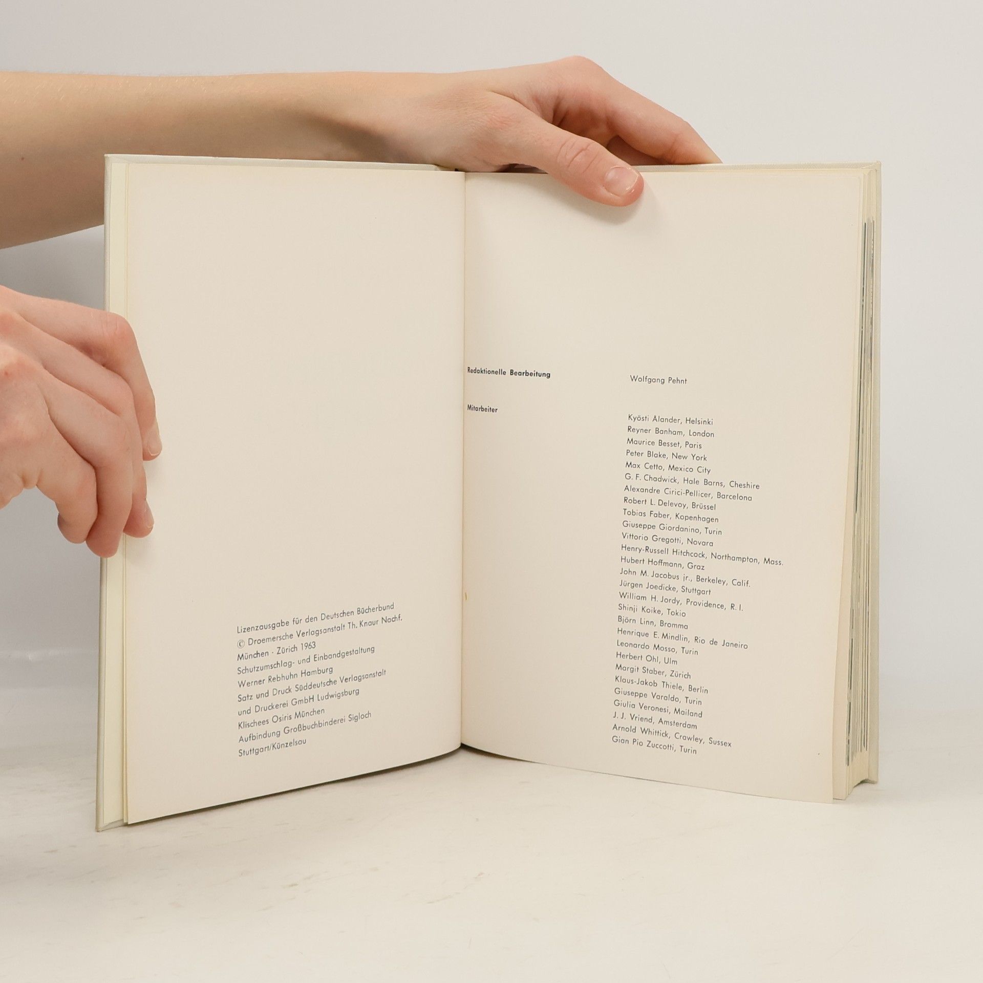 Various authors Knaurs Lexikon der modernen Architektur