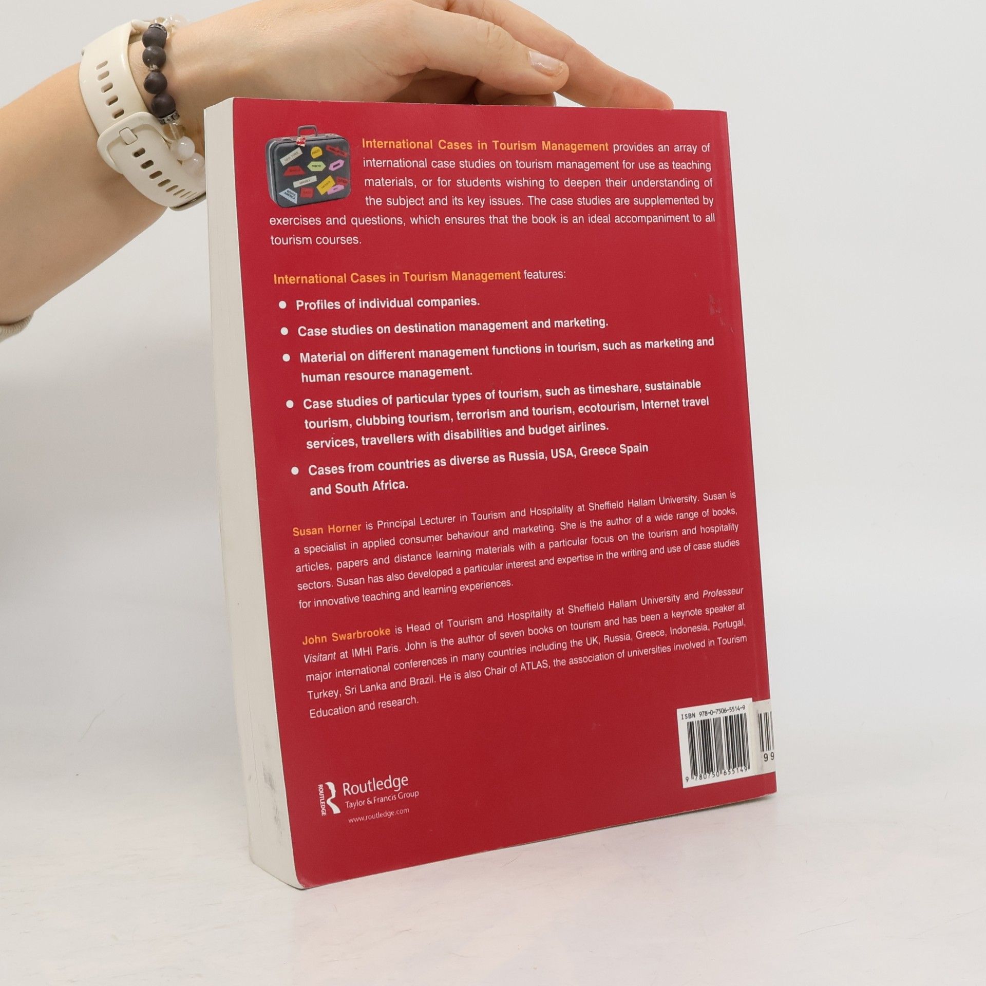 Susan Horner International Cases in Tourism Management
