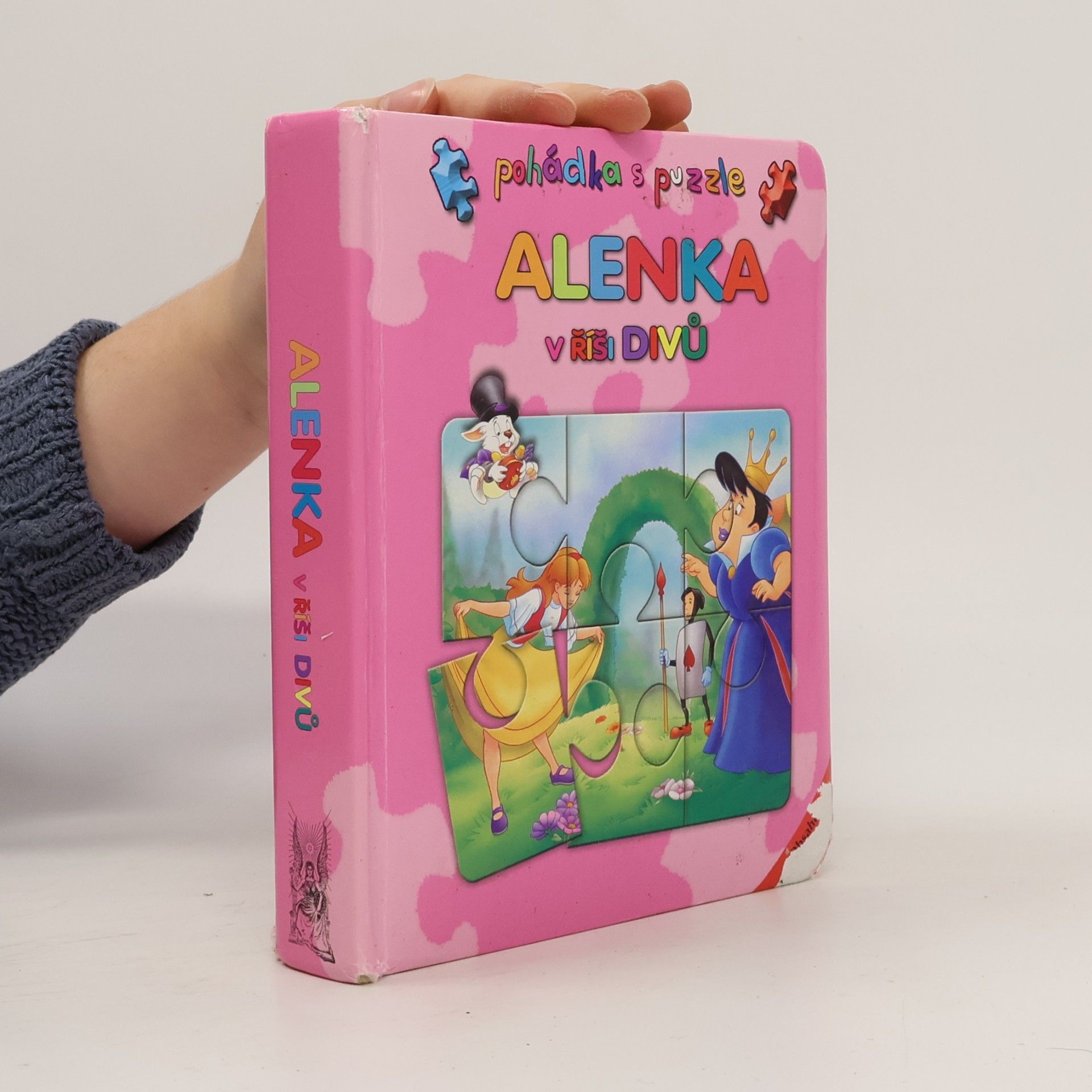 Kolektiv autorů Alenka v říši divů: pohádka s puzzle