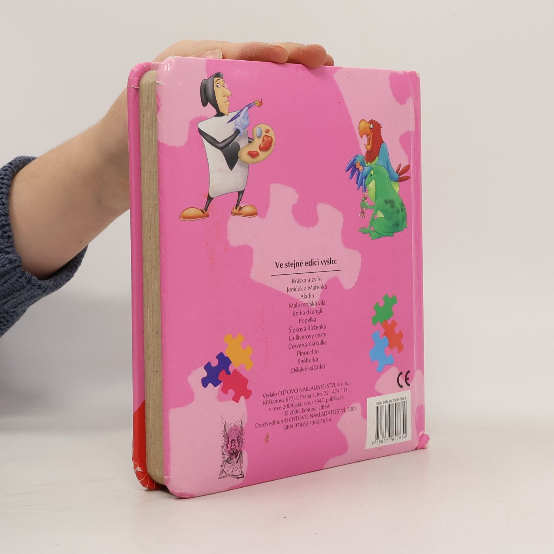 Kolektiv autorů Alenka v říši divů: pohádka s puzzle