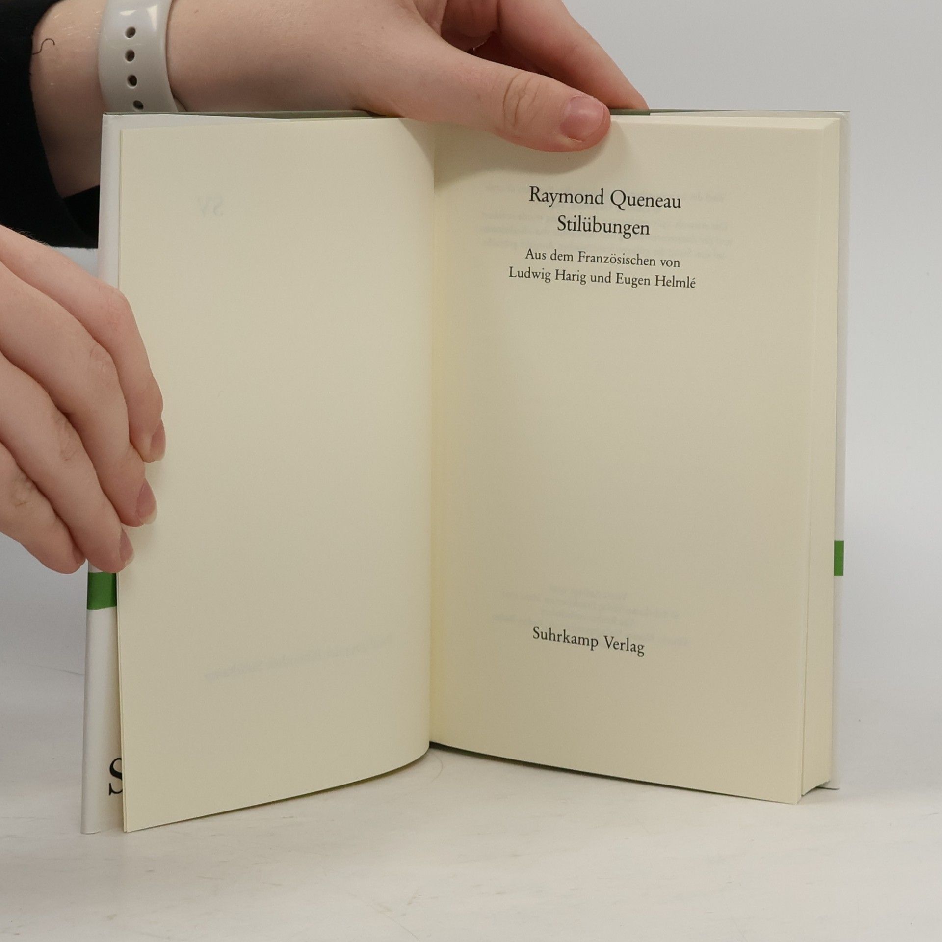 Raymond Queneau Stilübungen
