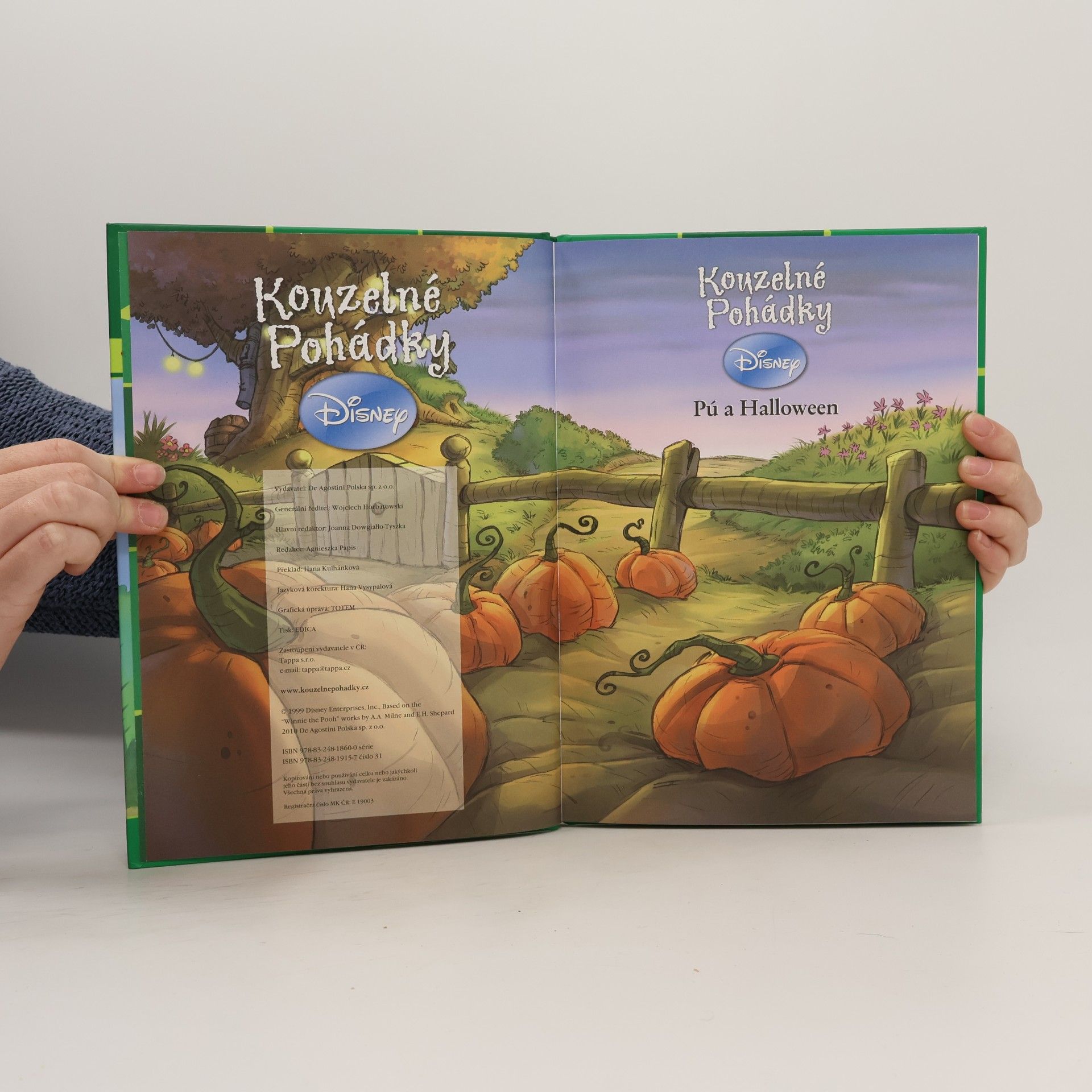 Hana Kulhánková Kouzelné pohádky 31. Pú a Halloween