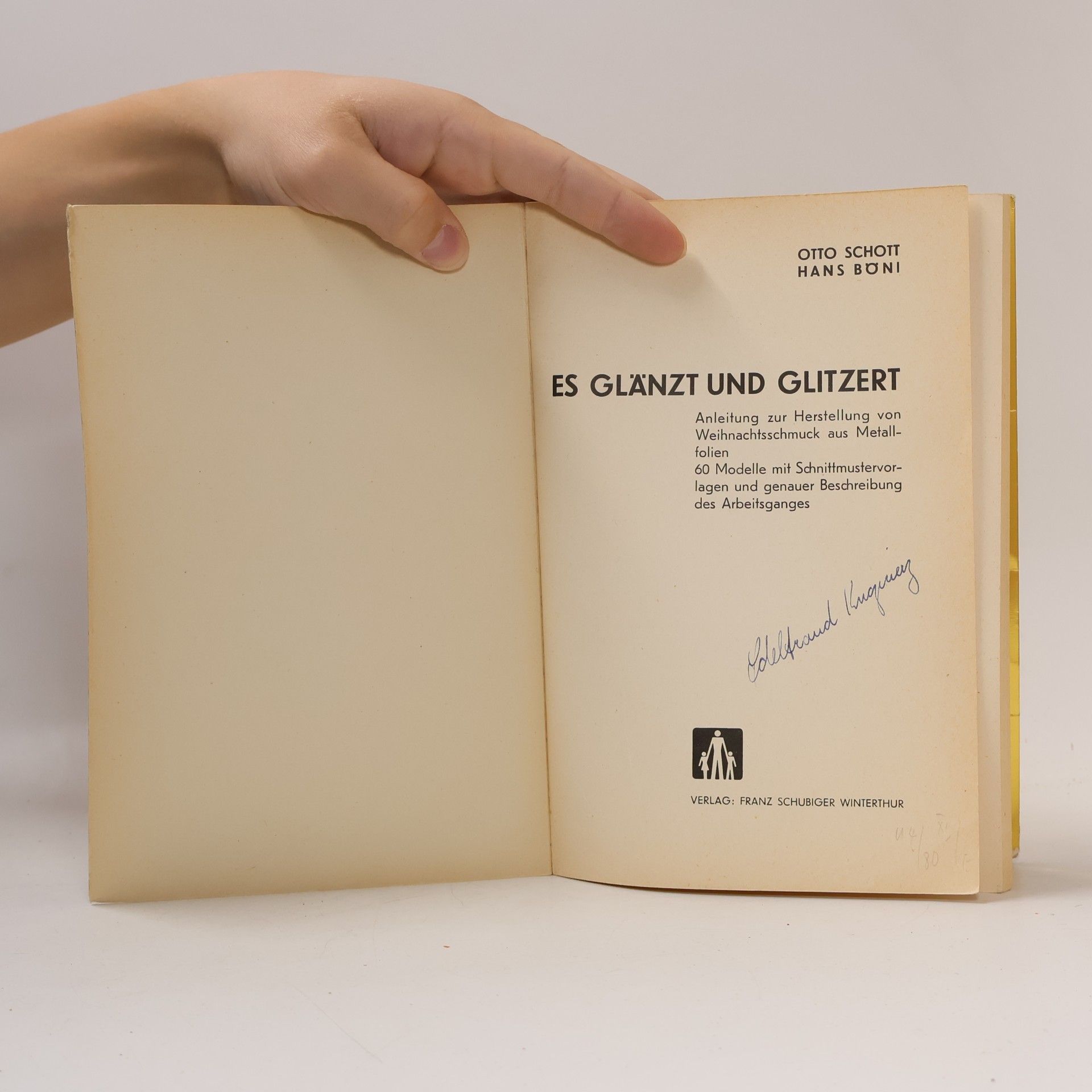 Otto Schott Es glänzt und glitzert