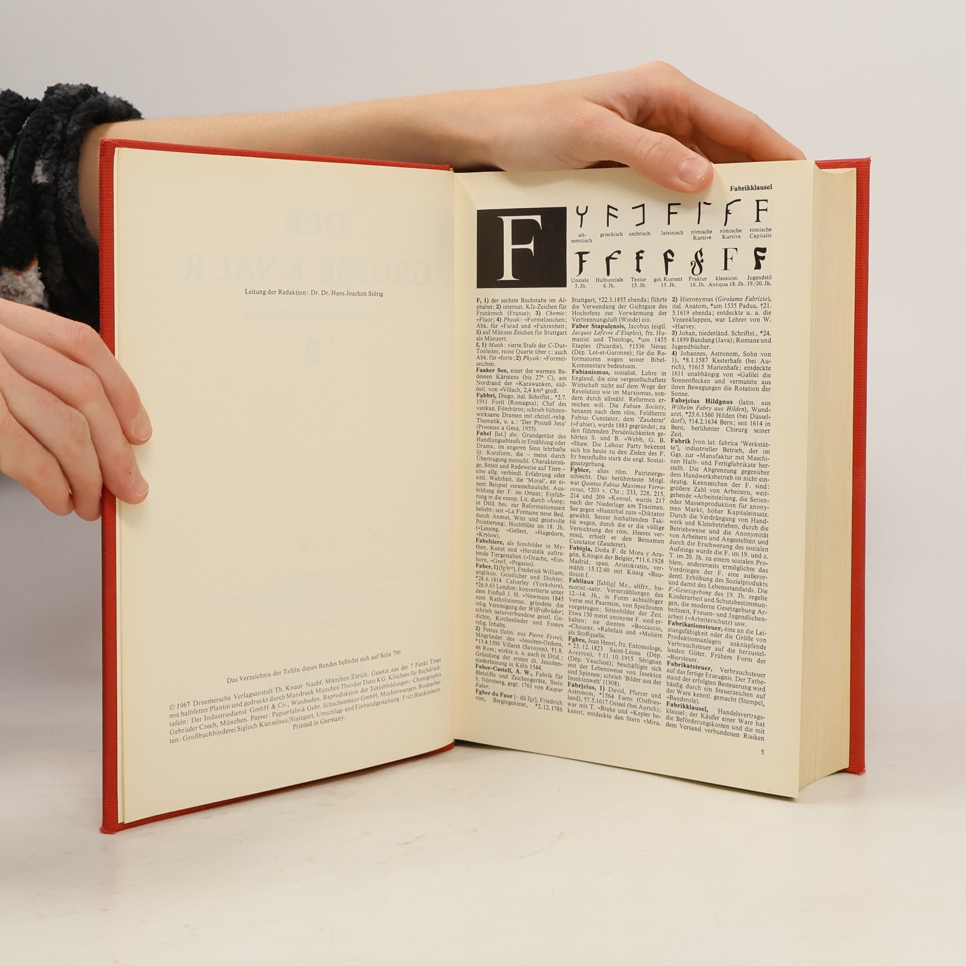 Auteurscollectief Der grosse Knaur 2. F-K