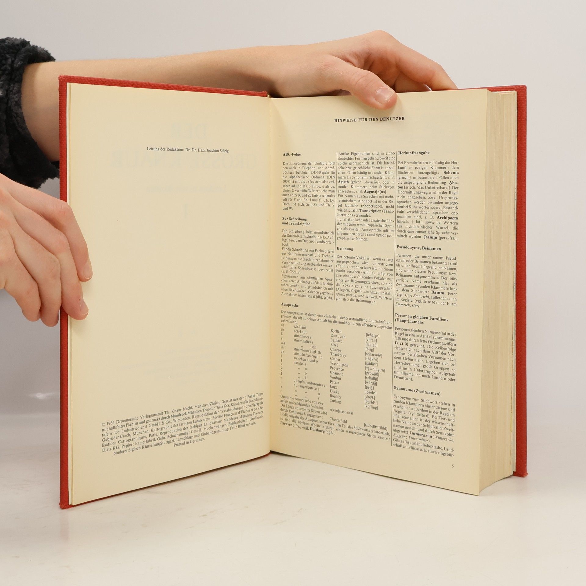 Autorenkollektiv Der Grosse Knaur 1. A-E