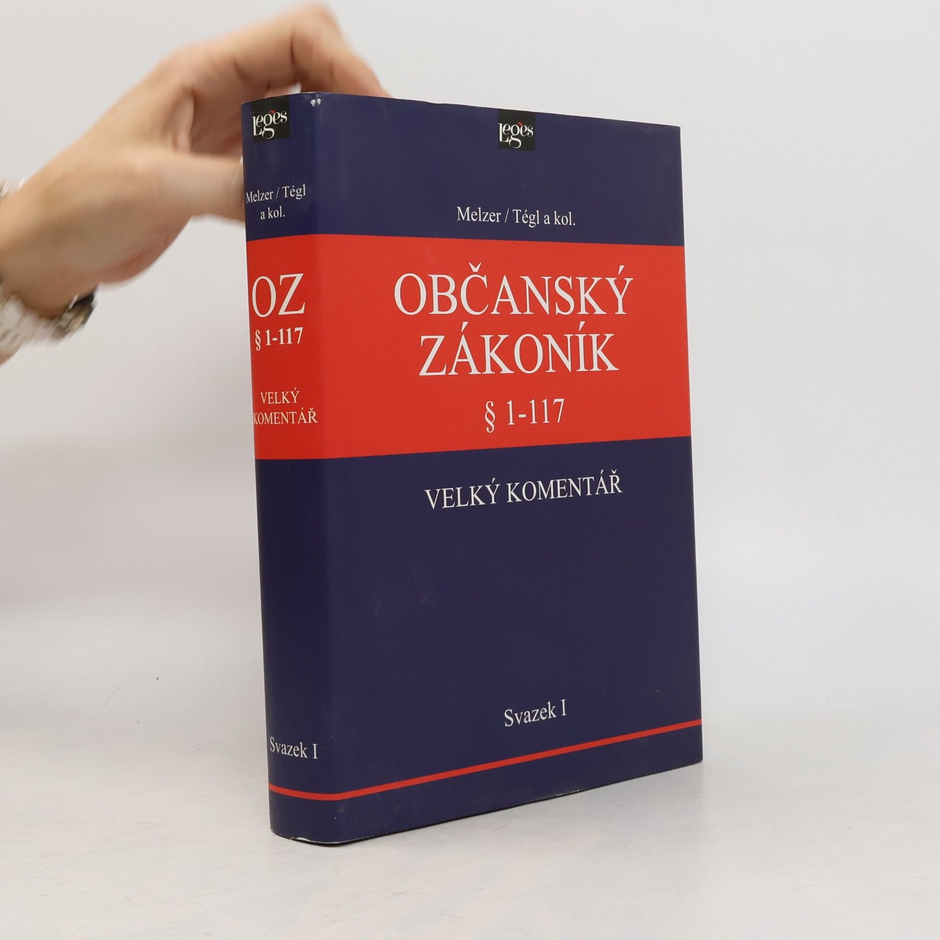 Petr Tégl Občanský zákoník: Velký komentář