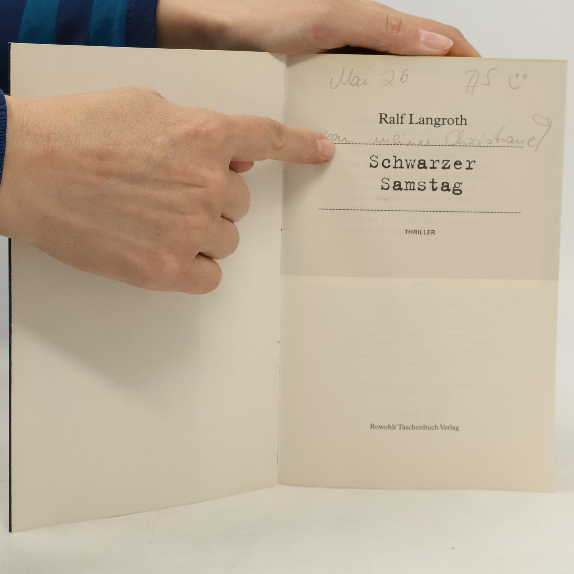 Ralf Langroth Die Philipp-Gerber-Romane - 5: Schwarzer Samstag