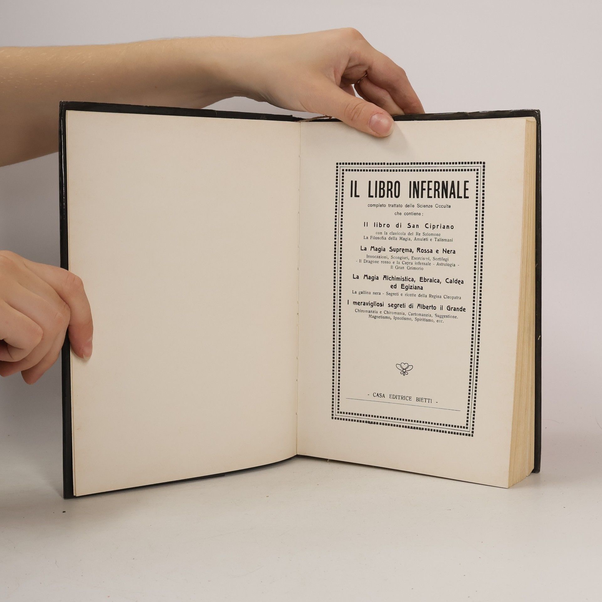 Various authors Il libro infernale