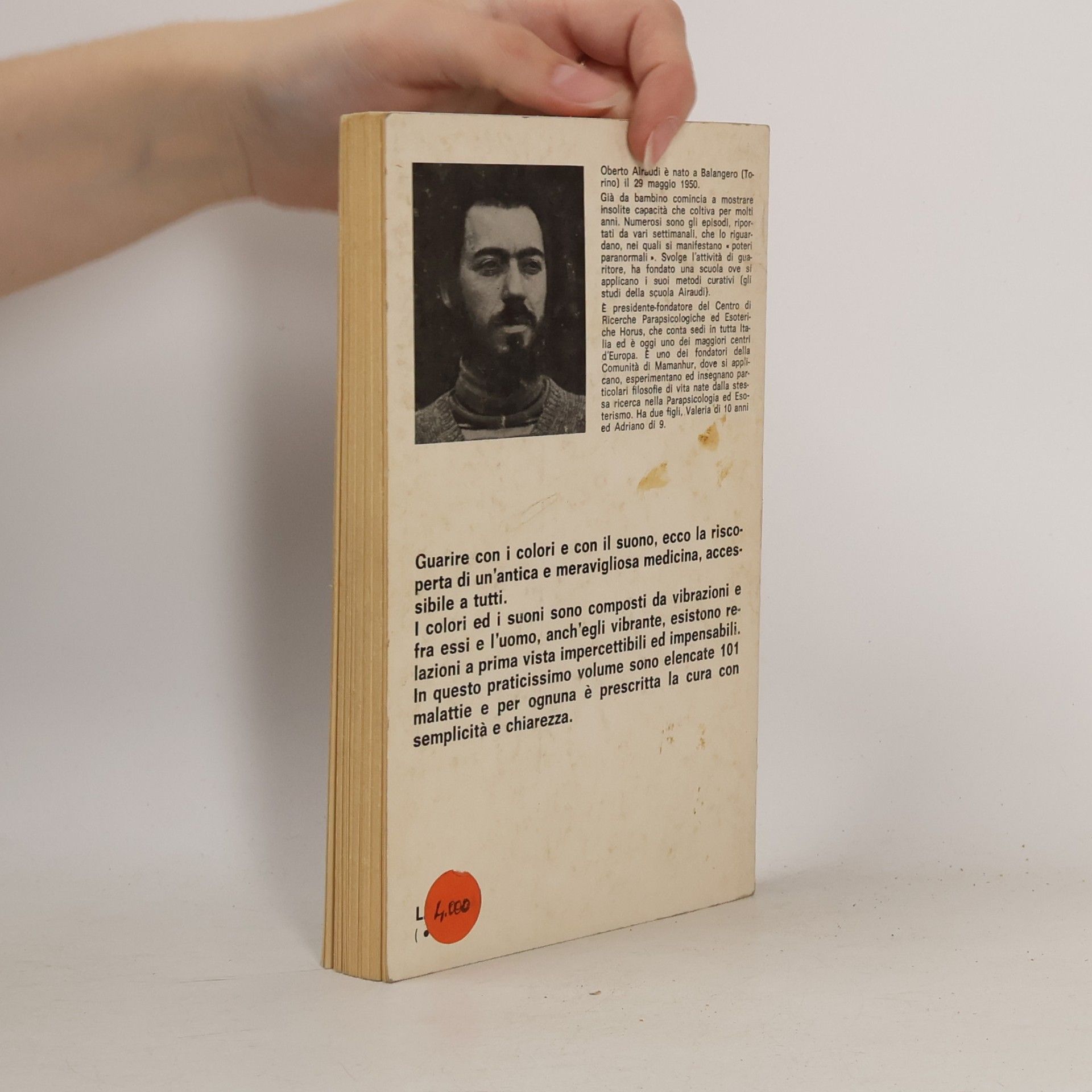Oberto Airaudi Curarsi con la Fonocromoterapia