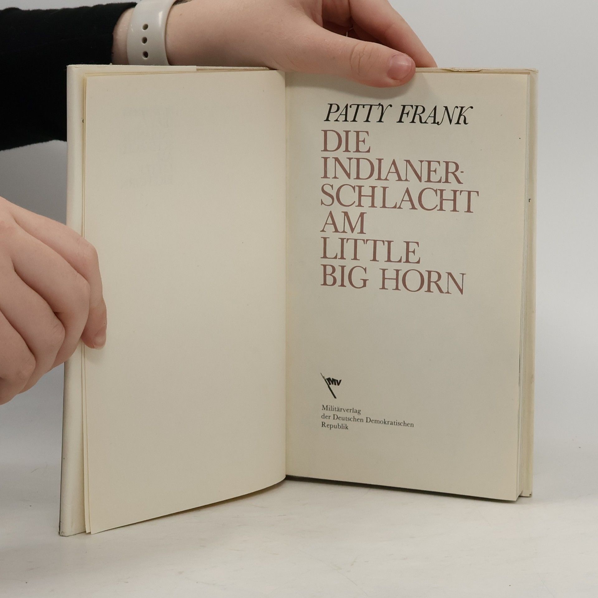 Patty Frank Die Indianerschlacht am Little Big Horn