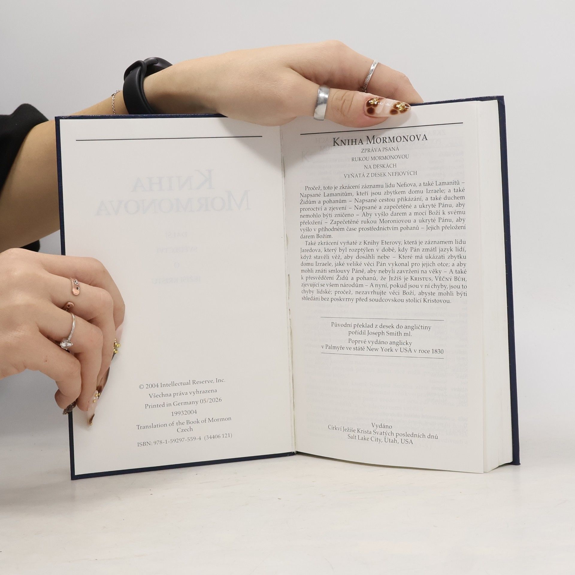 Various authors Kniha Mormonova