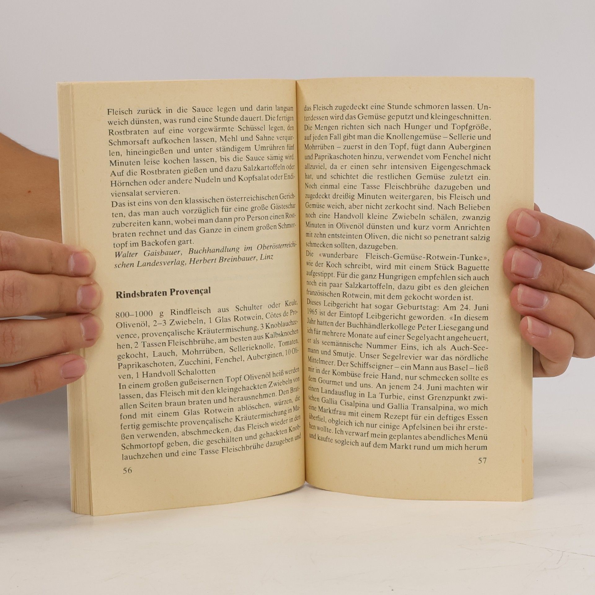 Sybil Schönfeldt Buchhändlers Leibgericht